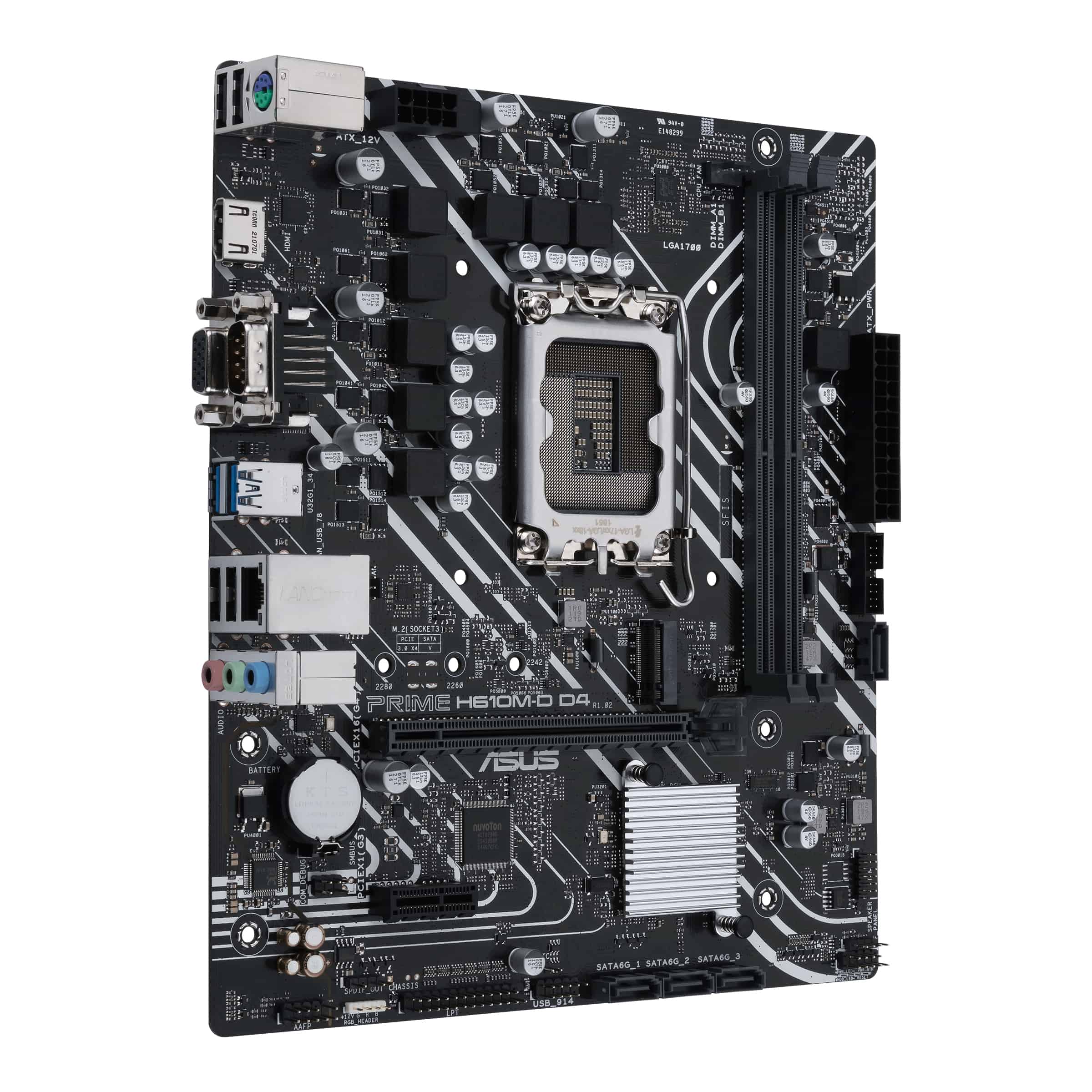 ASUS Motherboard PRIME H610M-D D4