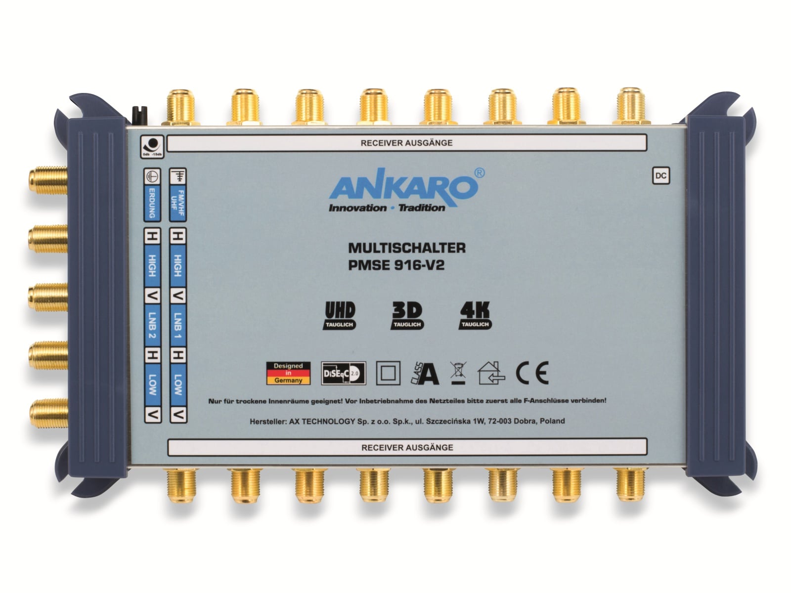 ANKARO SAT-Multischalter PMSE 916-V2, 9/16