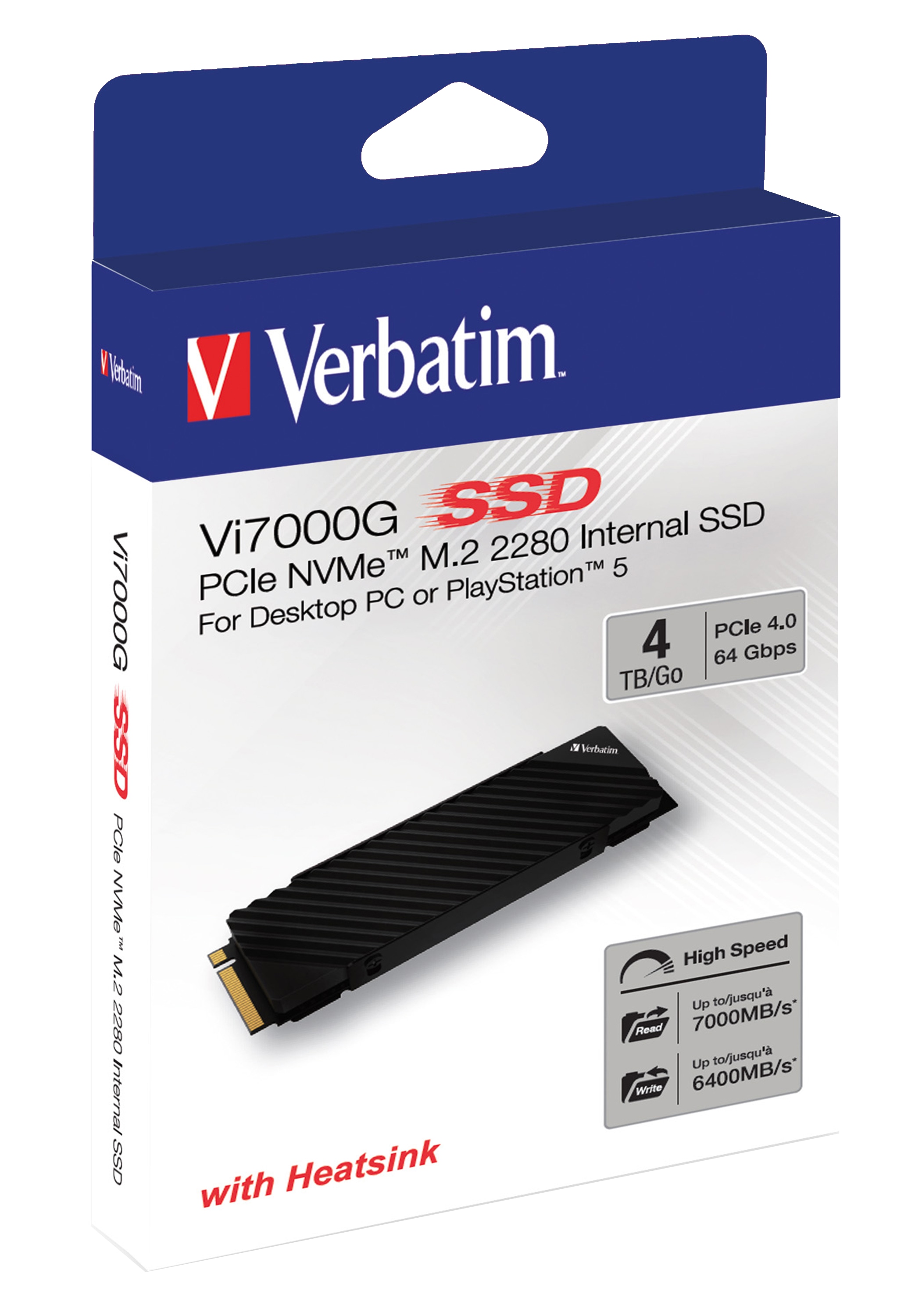 VERBATIM M.2 SSD VI7000 4TB