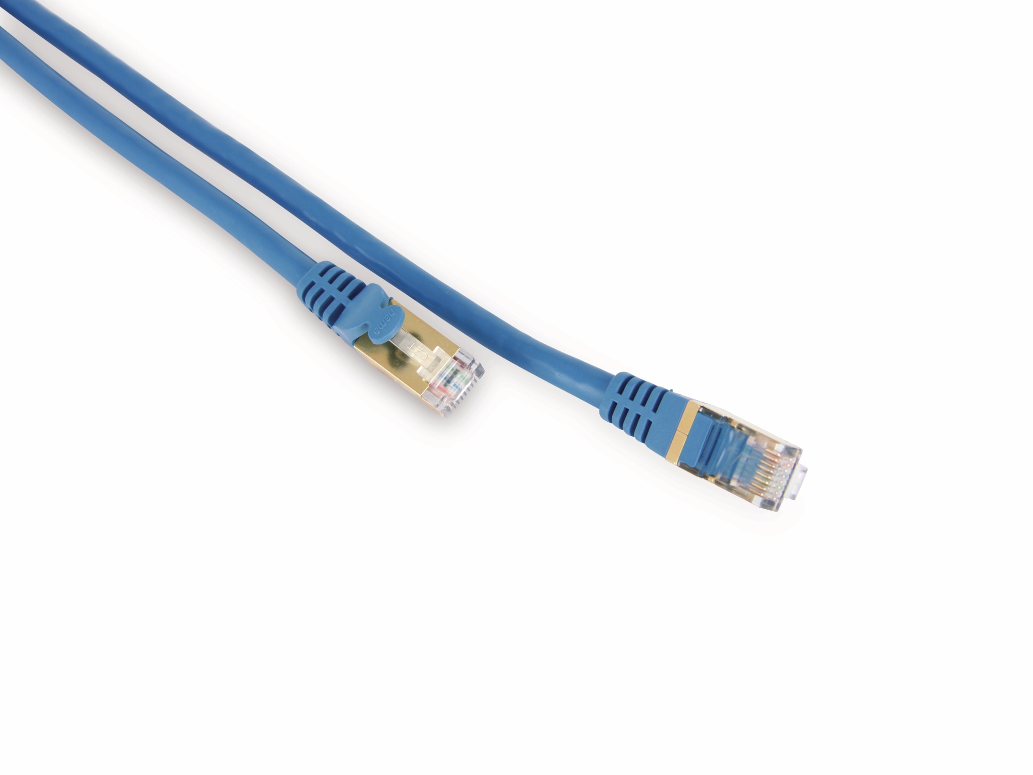 S-IMPULS Netzwerkpatchkabel CAT.6 RJ45, 1:1, 0,5 m, blau