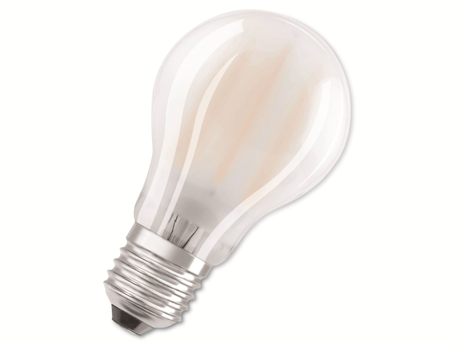 OSRAM LED-Filament-Lampe, CLA100, matt, E27, EEK: D, 11W, 1521lm, 4000K, 3 Stk