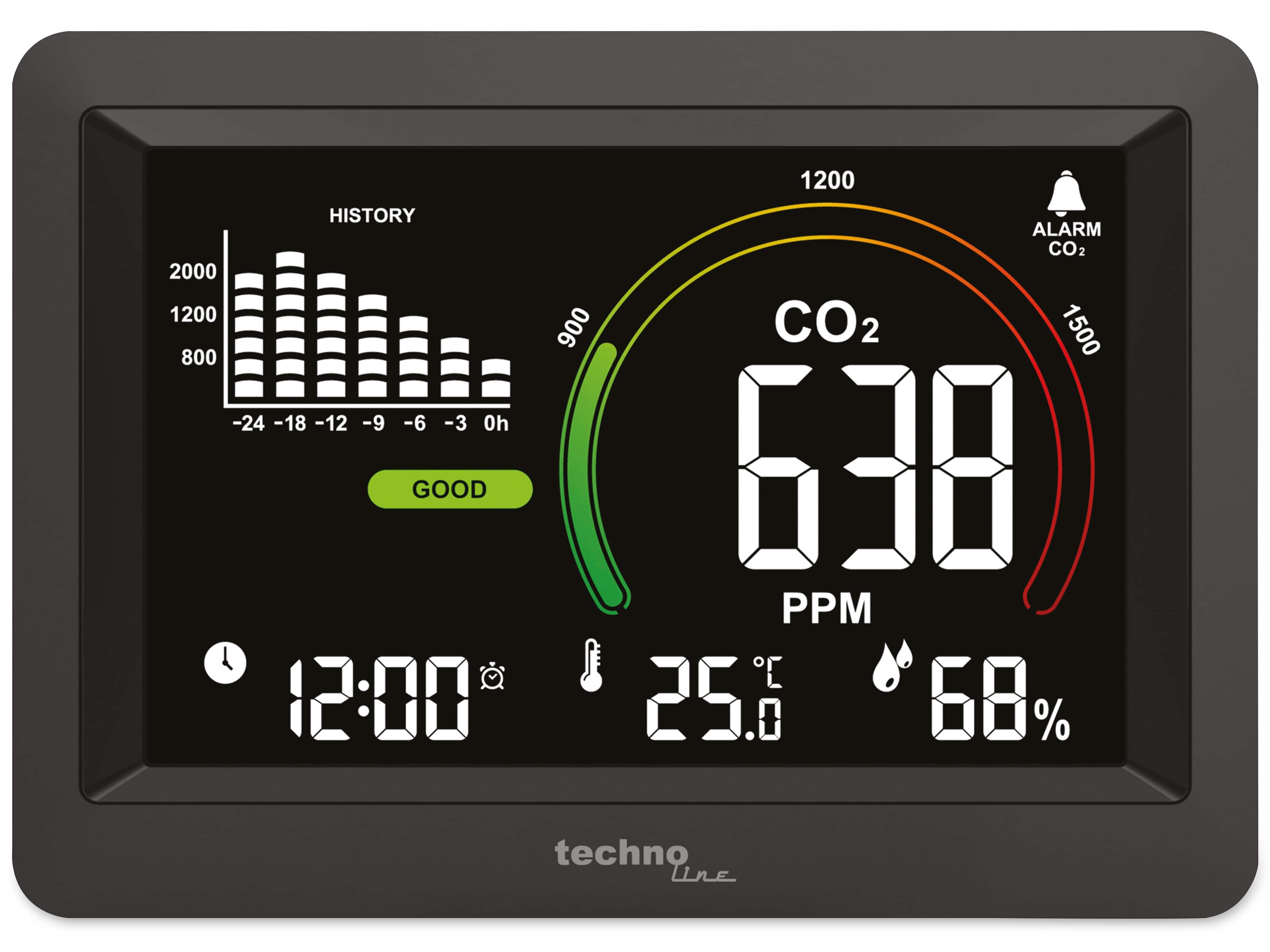 TECHNOLINE Raumklimastation WL 1028