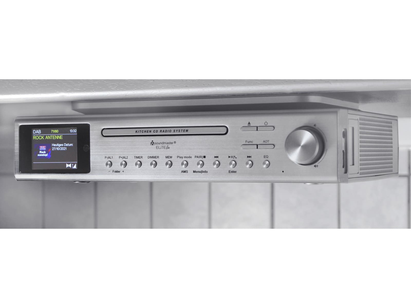 SOUNDMASTER ELITE LINE Küchenunterbauradio UR2180, CD, DAB+/UKW-Radio