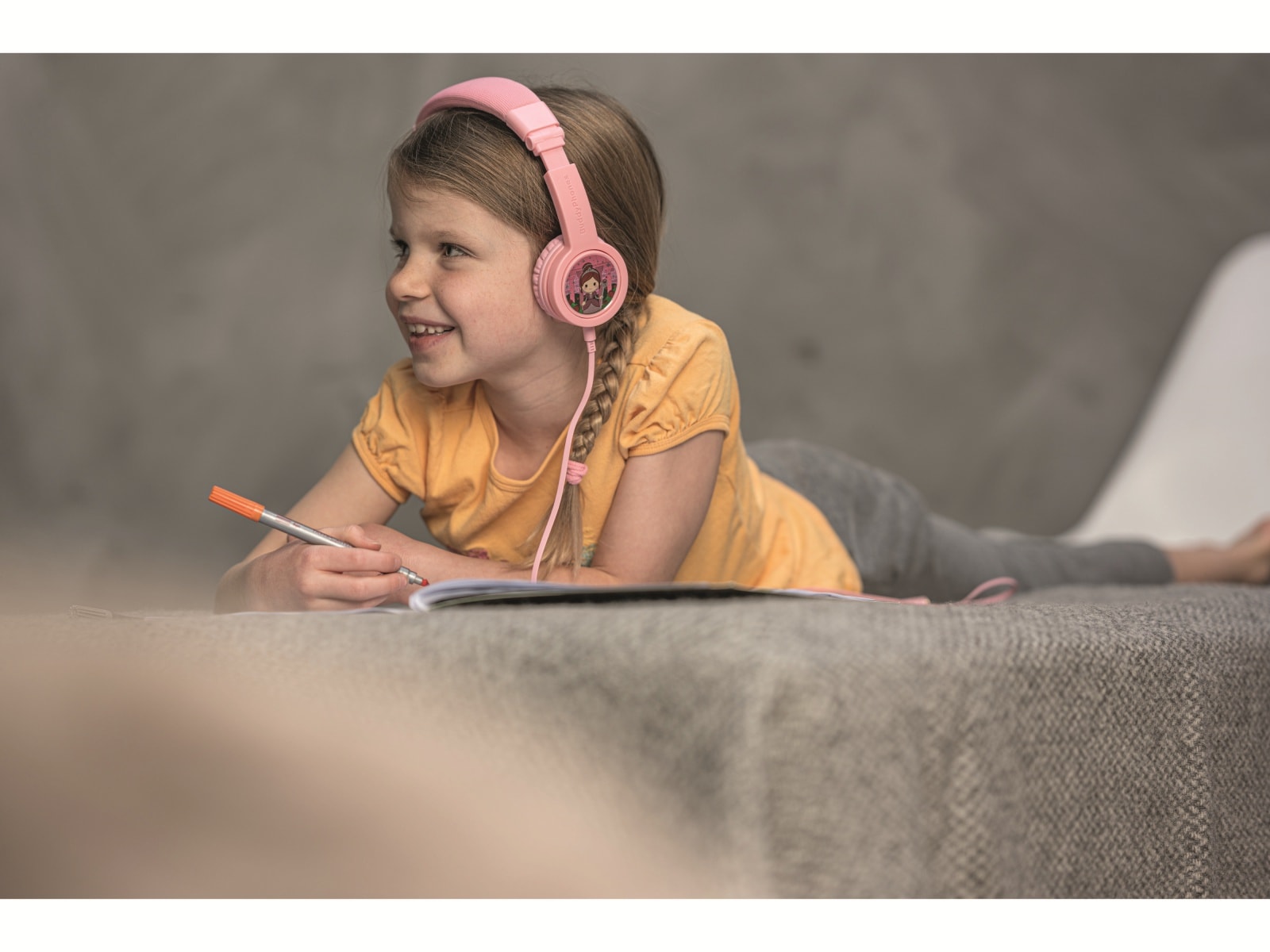 ONANOFF On-Ear Kopfhörer BuddyPhones Explore+, für Kinder, pink 