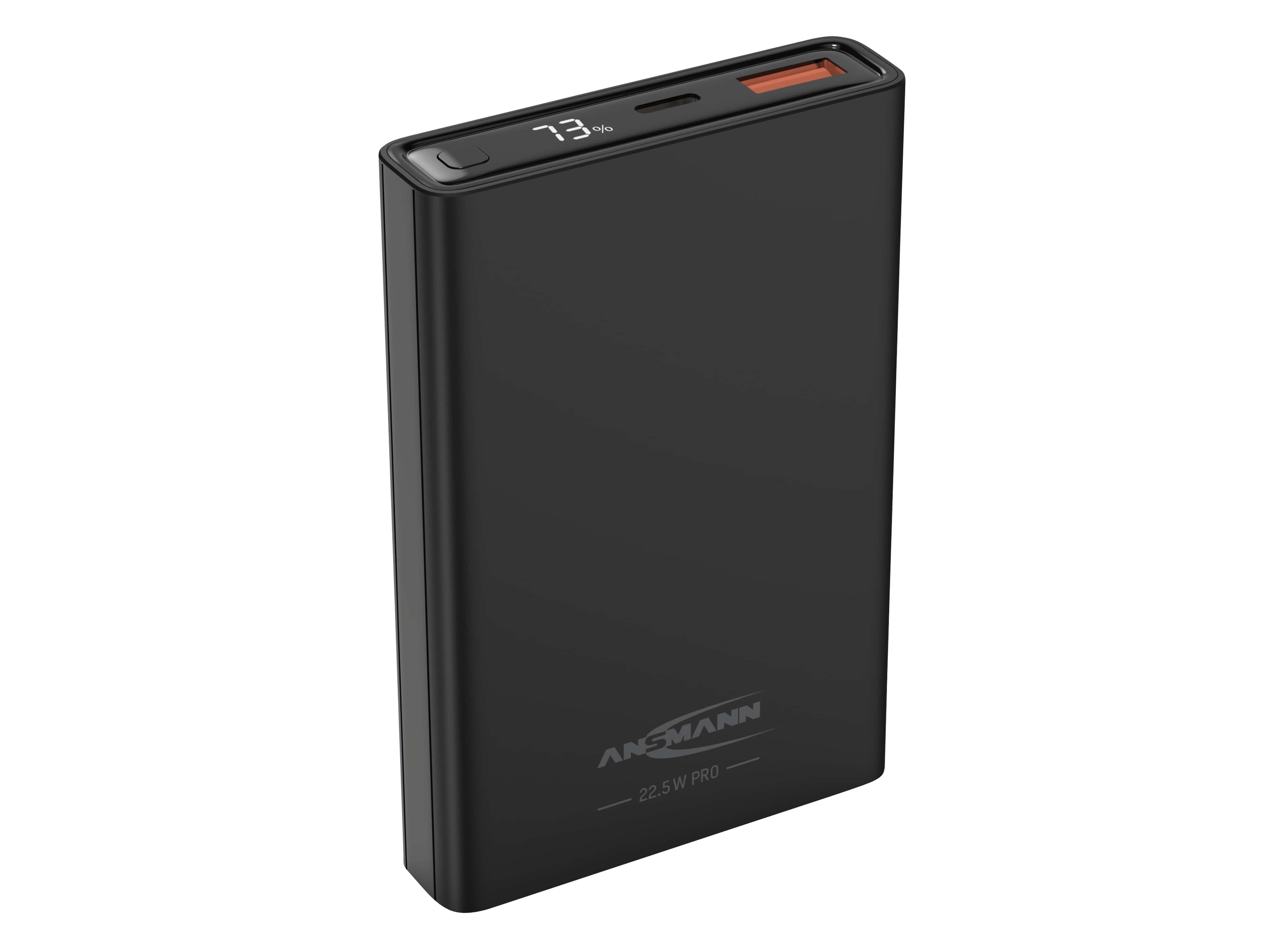 ANSMANN Powerbank PB222PD, 10.000 mAh, schwarz 