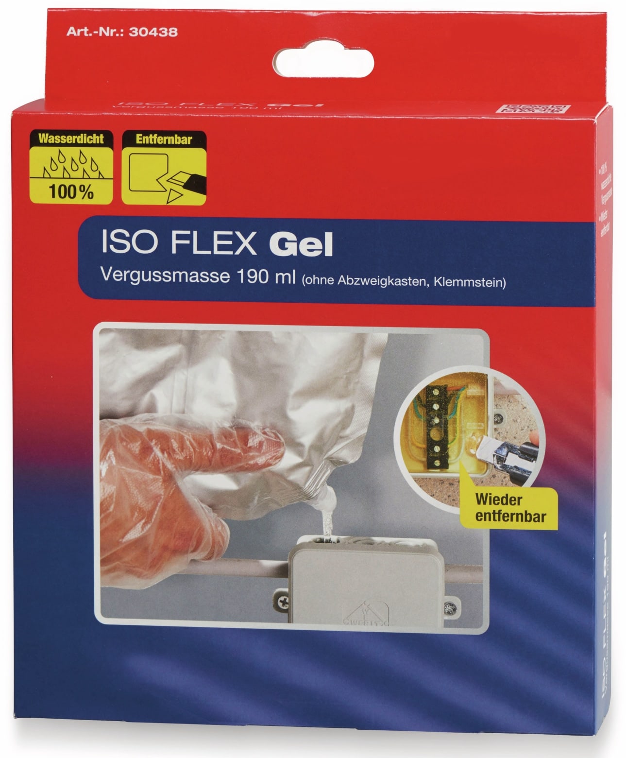 HEIDEMANN Vergussmasse ISO Flex Gel 30438, 190 ml