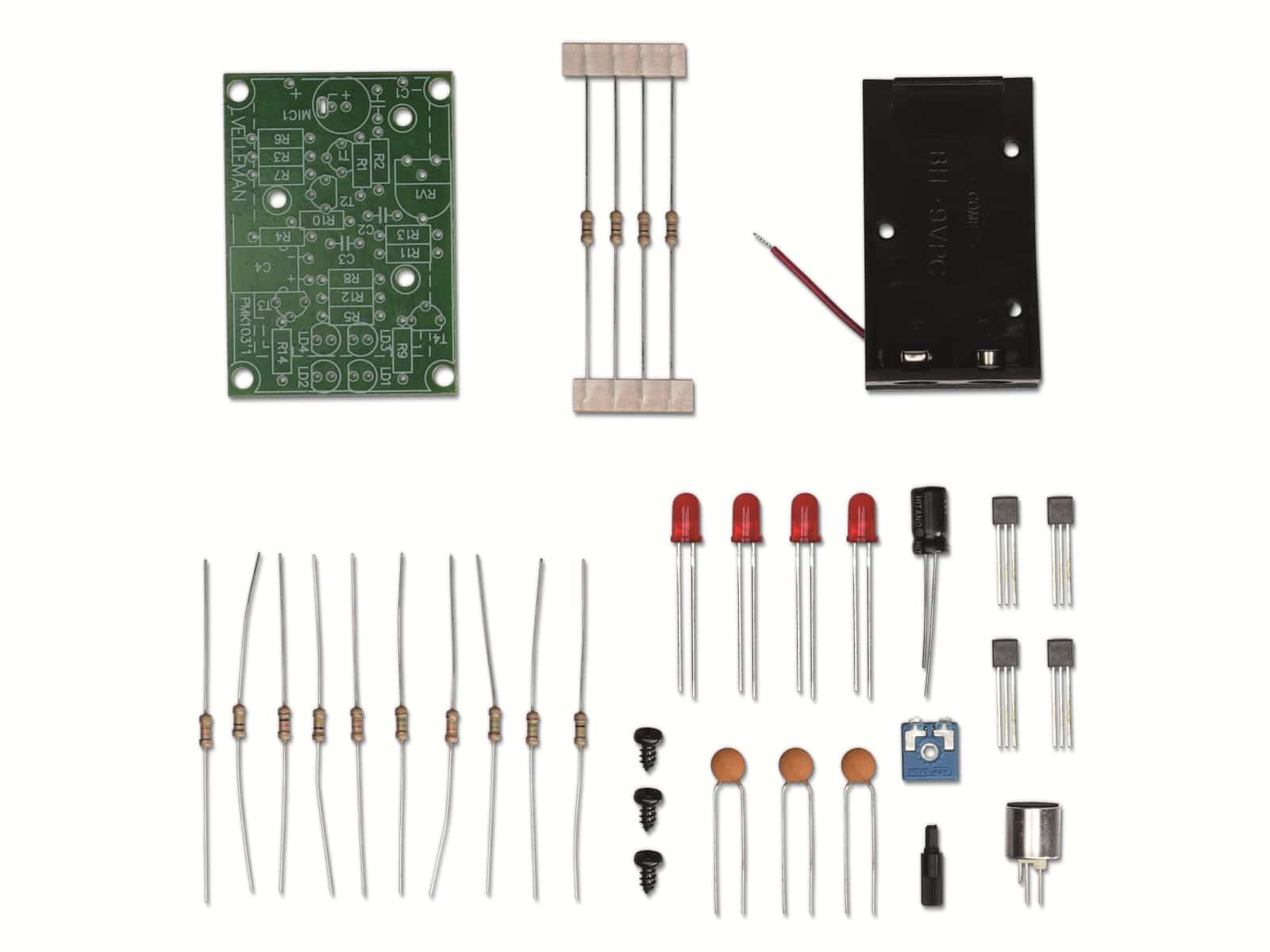 WHADDA Bausatz, WSL104, einfache Lichtorgel