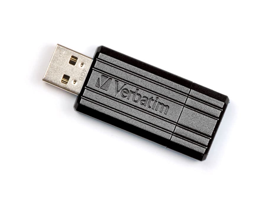 VERBATIM USB-Speicherstick PinStripe, 64GB