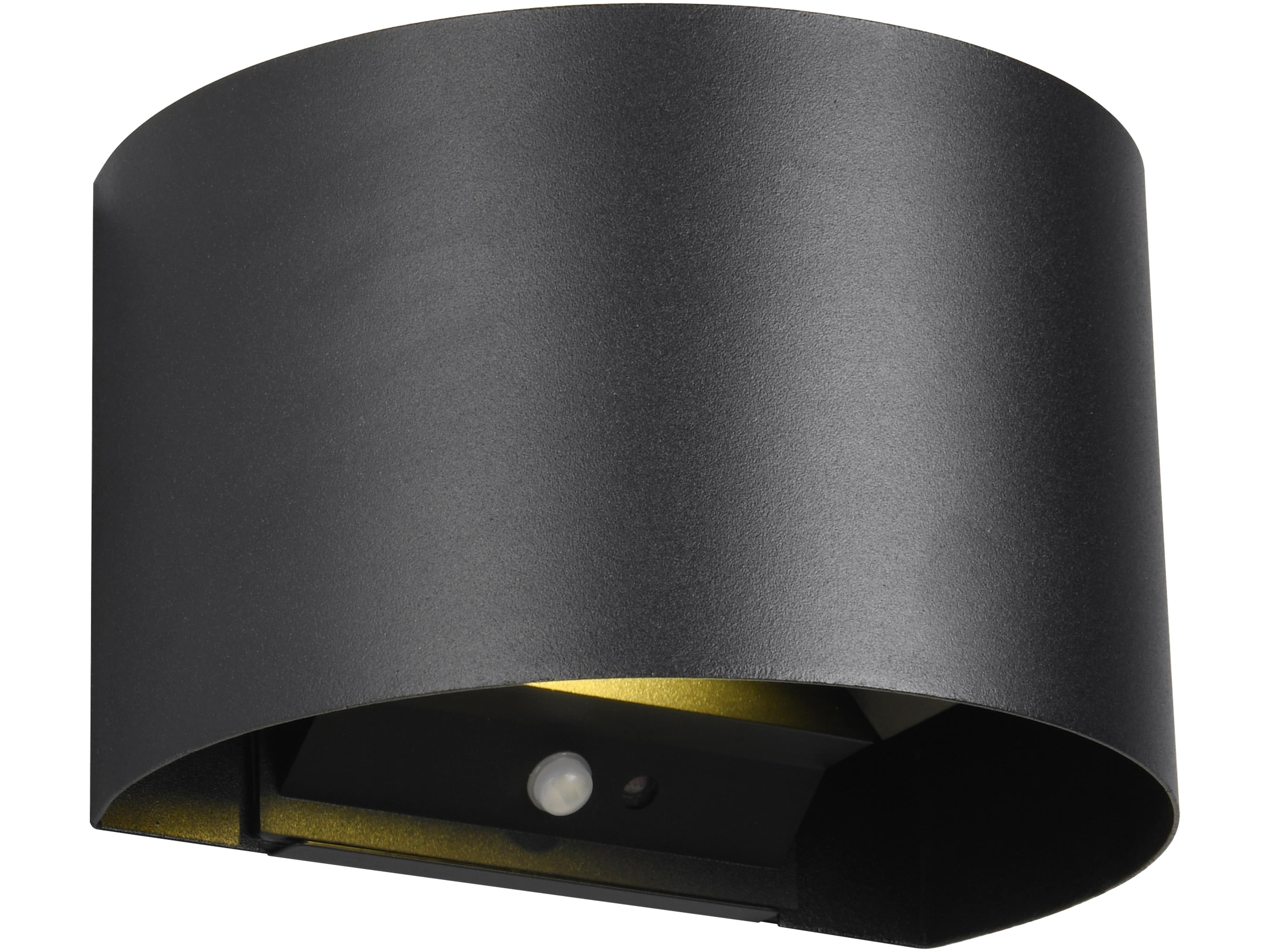 REALITY LED-Akku-Wandleuchte Talent R27769132 schwarz, IP 44, 2 x 0,5 W, 100 lm, 3000 K,