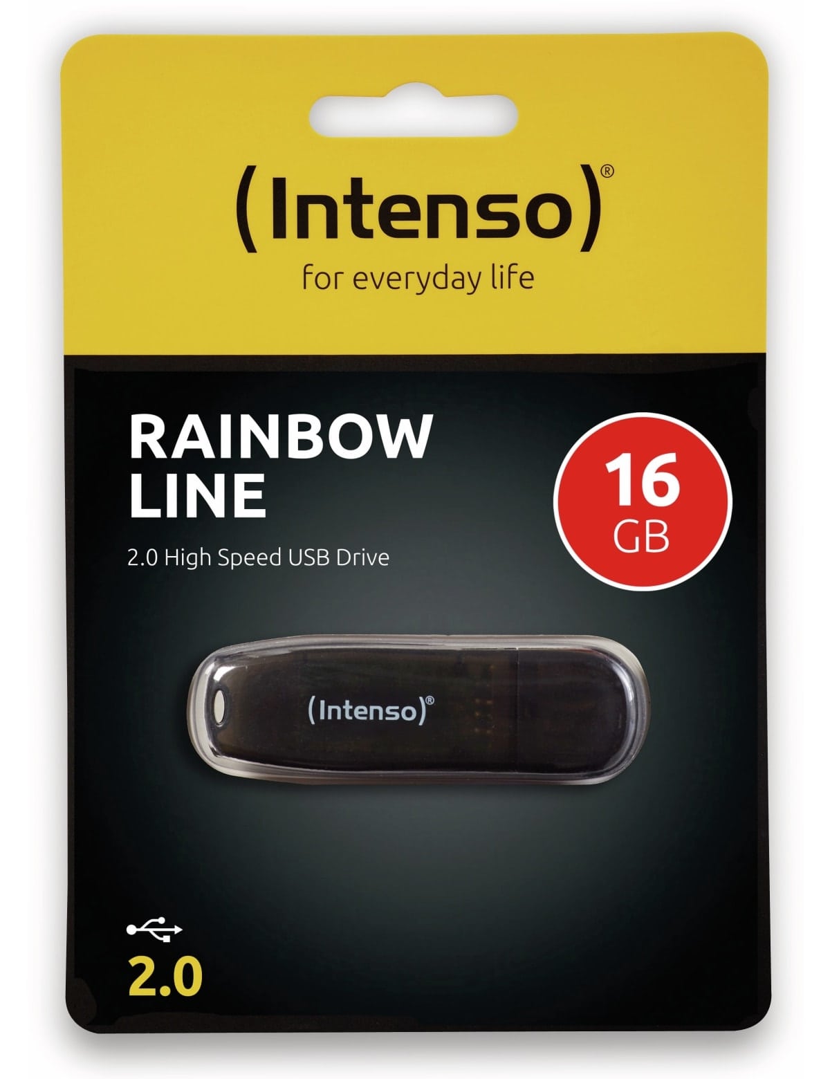 INTENSO USB-Speicherstick Rainbow Line, 16 GB