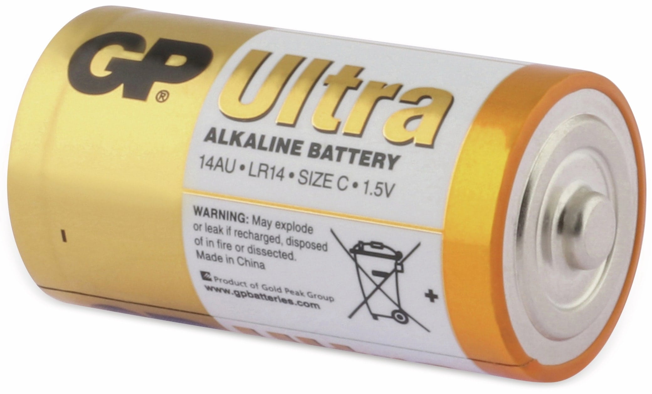 GP Baby-Batterien ULTRA ALKALINE, 2 Stück