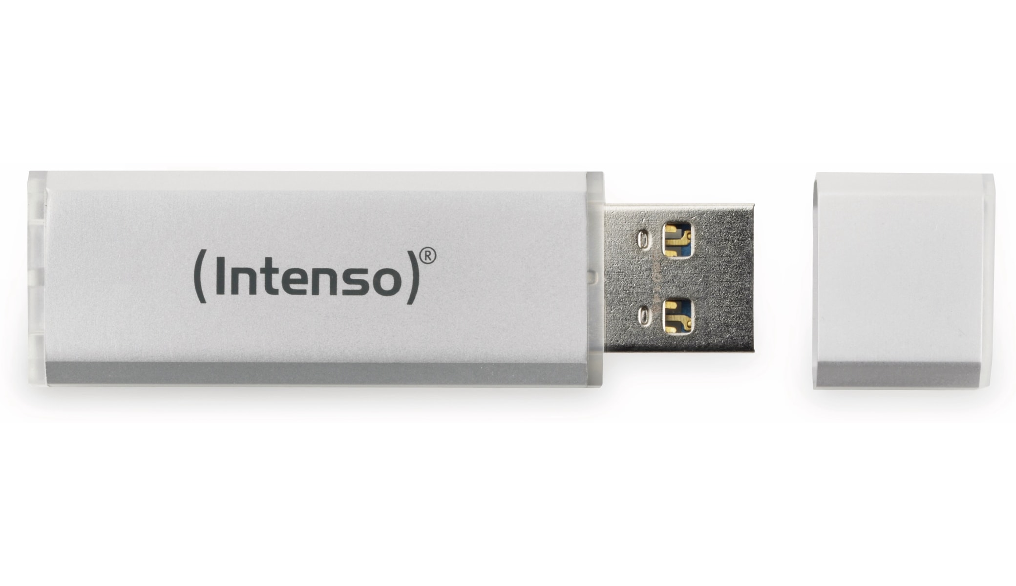 INTENSO USB 2.0 Speicherstick Alu Line, silber, 8 GB