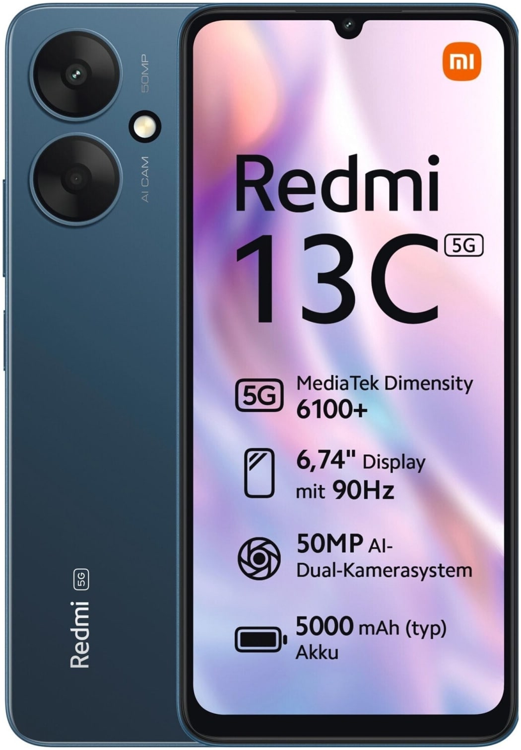 XIAOMI Smartphone Redmi 13C 5G 128GB blue