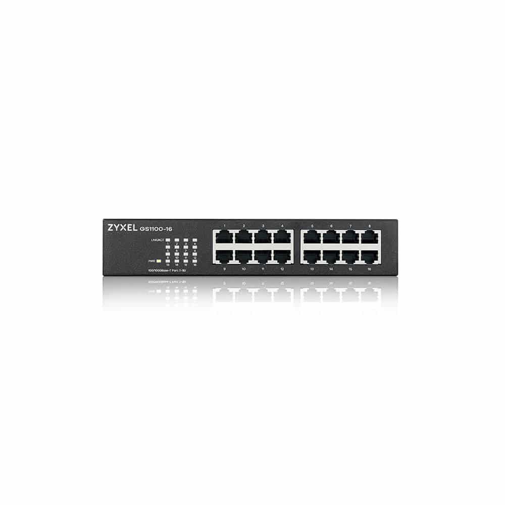 ZYXEL Switch 16 Port Gigabit GS1100-16 V3