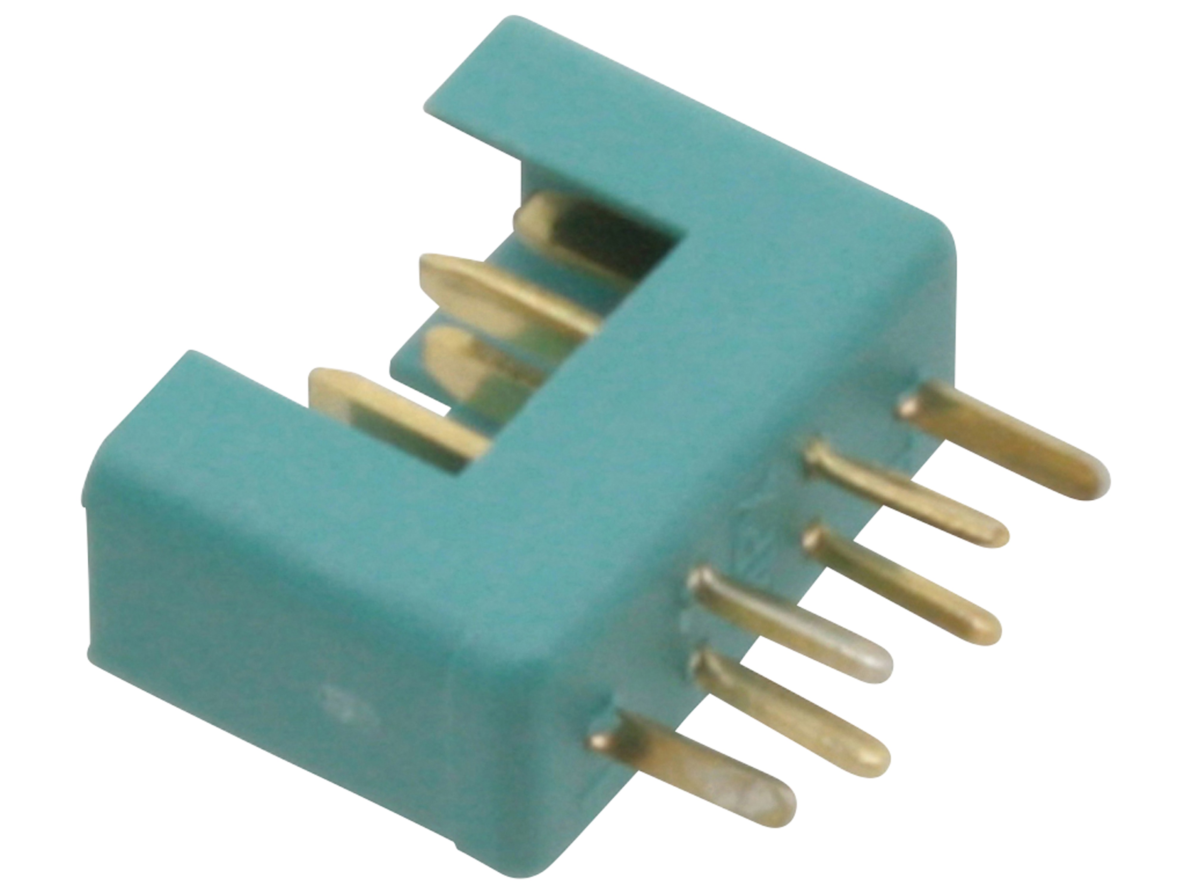 DONAU ELEKTRONIK MPX Hochstrom Stecker, Multiplex, türkis, NMS6