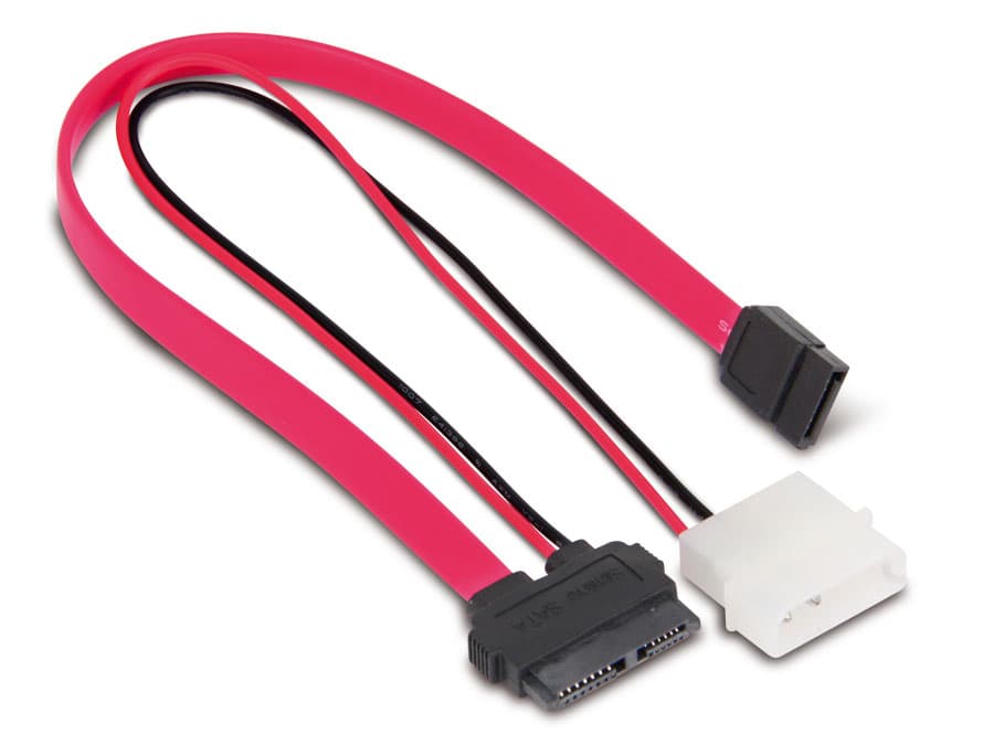 GOOBAY SATA Slimline Adapterkabel, 300 mm