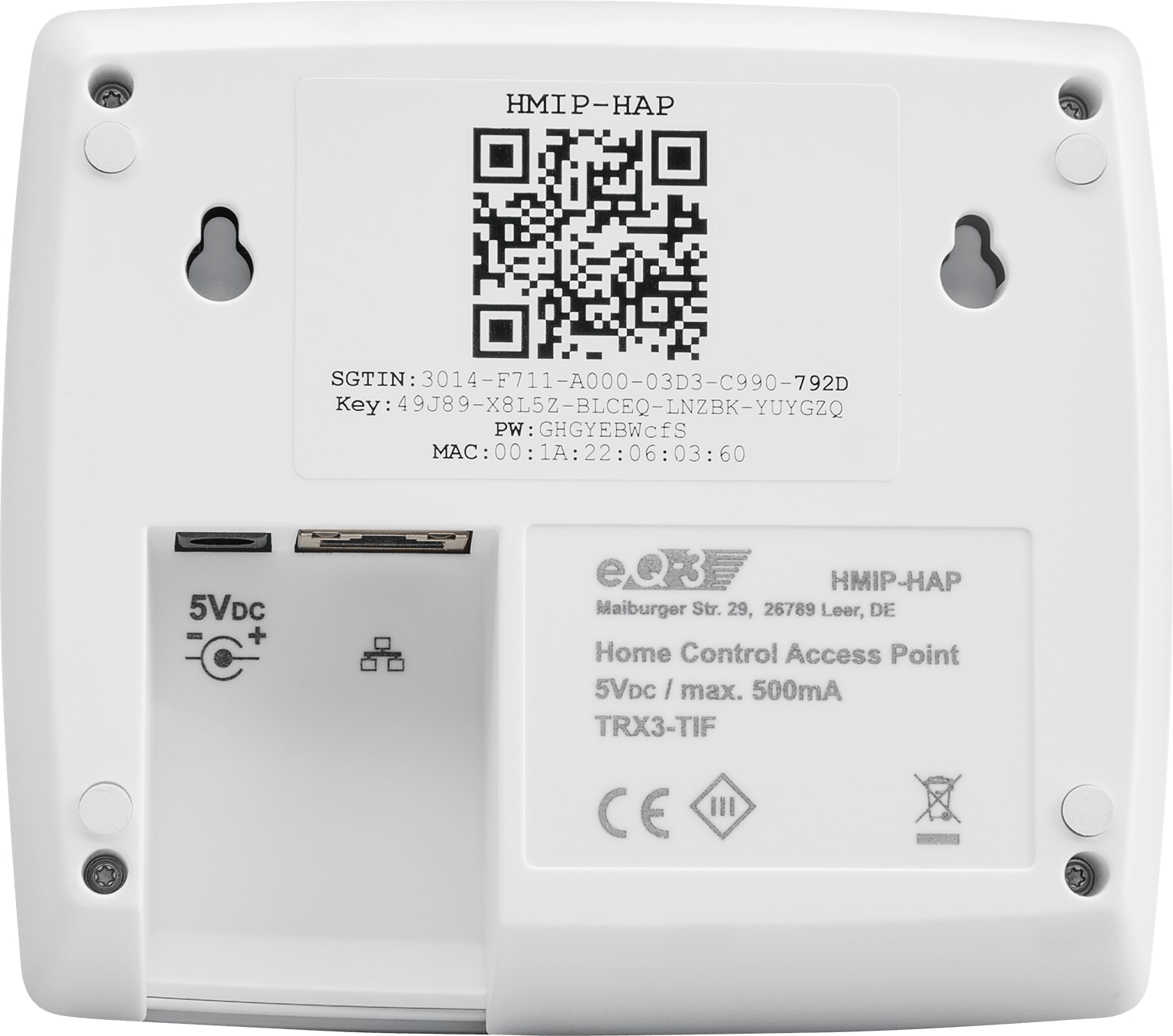 HOMEMATIC IP Accesspoint + 2er Set Thermostat 140280