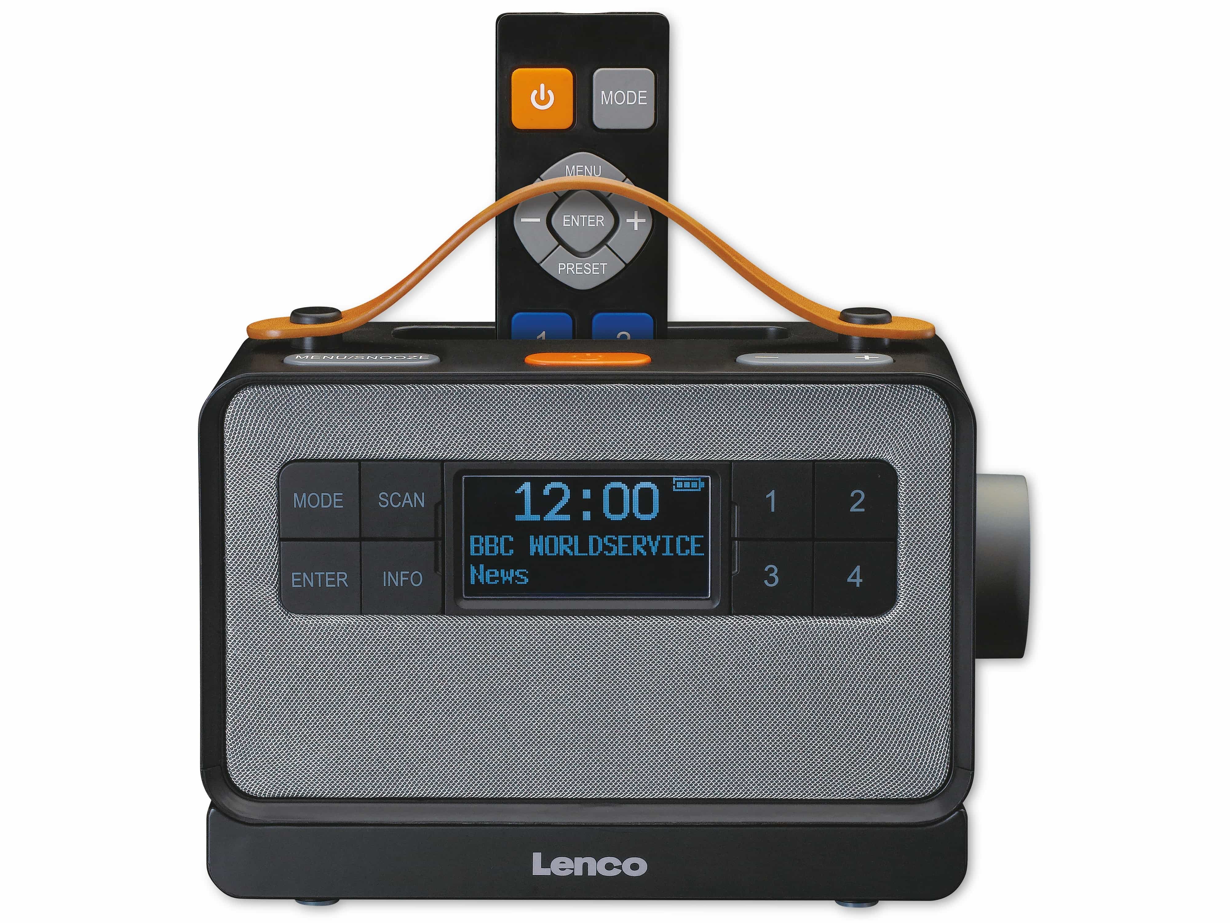 LENCO DAB+/FM Radio PDR-065BK, schwarz