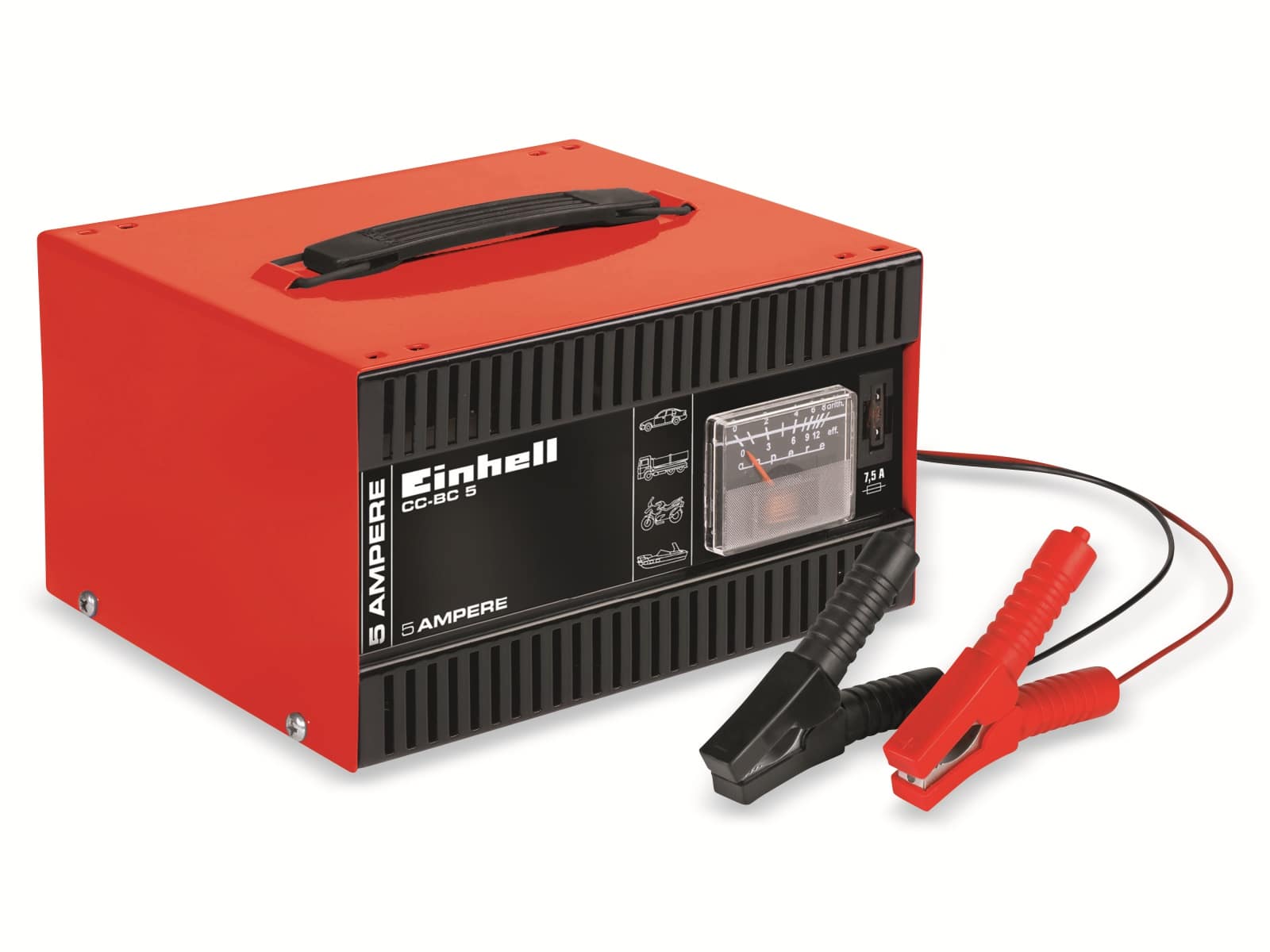 EINHELL Batterie-Ladegerät EINHELL CC-BC 5, 12 V, 5 A