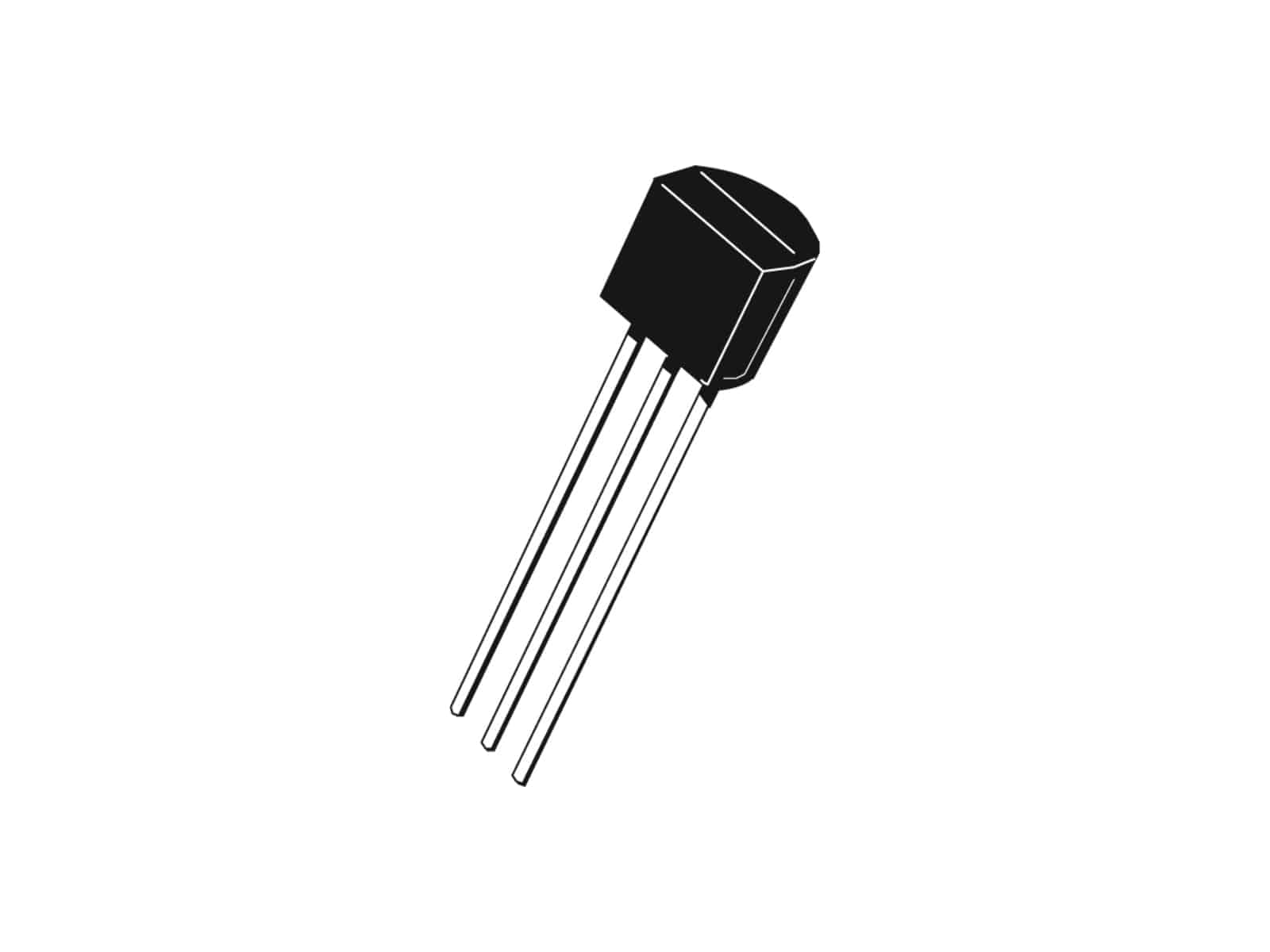 CDIL Transistor, Kleinsign, BC547C 