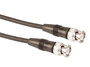 S-IMPULS BNC-Kabel, 5m, 50Ω, Stecker/Stecker, schwarz