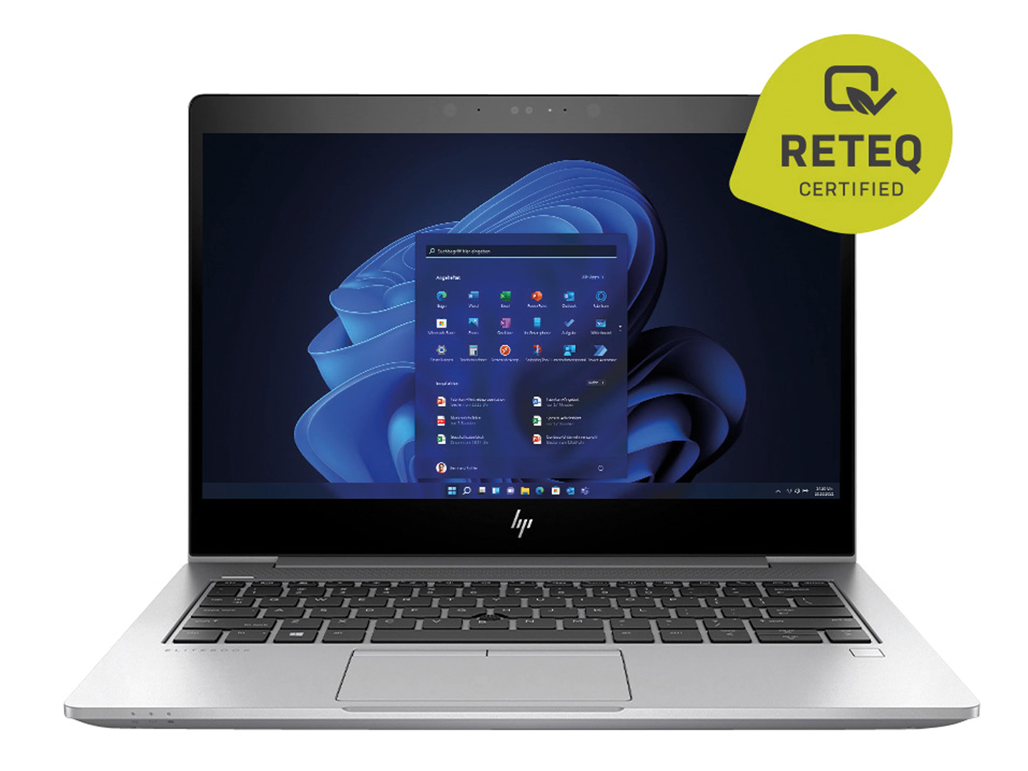 HP Notebook Elitebook 735 G5, 33,8 cm (13,3"), Ryzen 3 Pro, 8GB, 256GB, Win10Pro, Refurbished