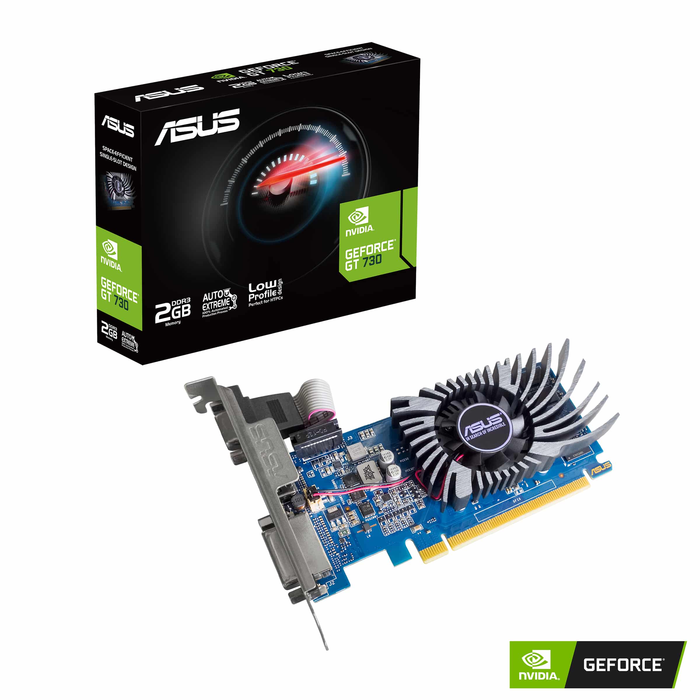 ASUS Grafikkarte GT730-2GD3-BRK-EVO