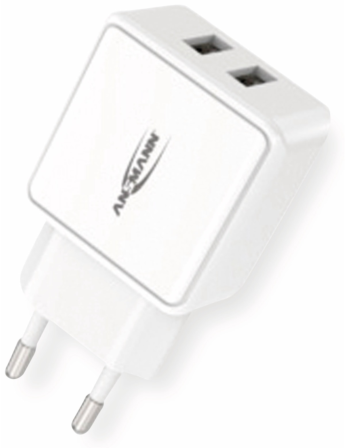 ANSMANN USB-Ladegerät HC212, 5 V, 2,4 A, 2-Port, weiß