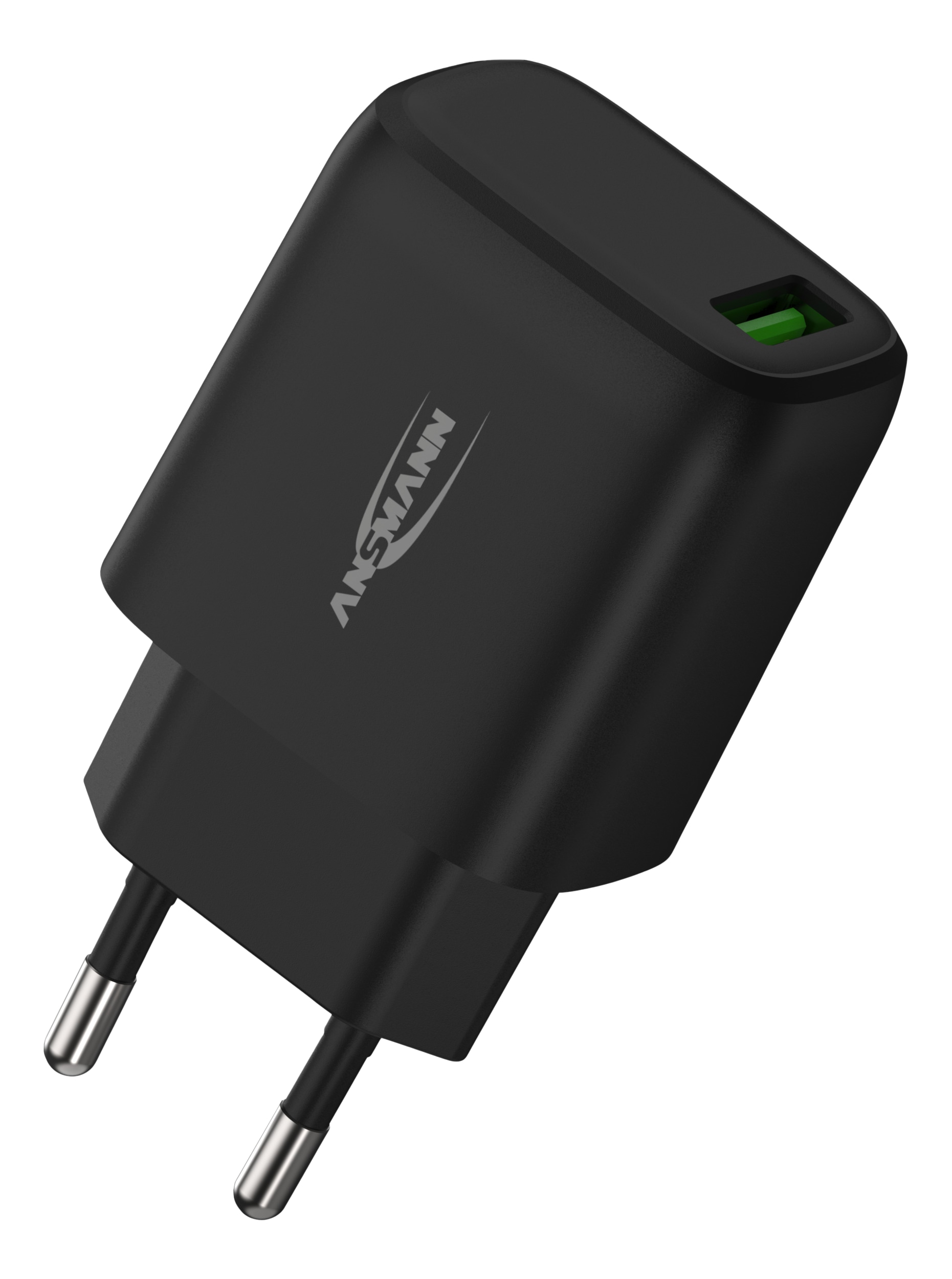 ANSMANN USB -Ladegerät Home Charger ,HC118QC /3 A/18 W/1 Port, schwarz