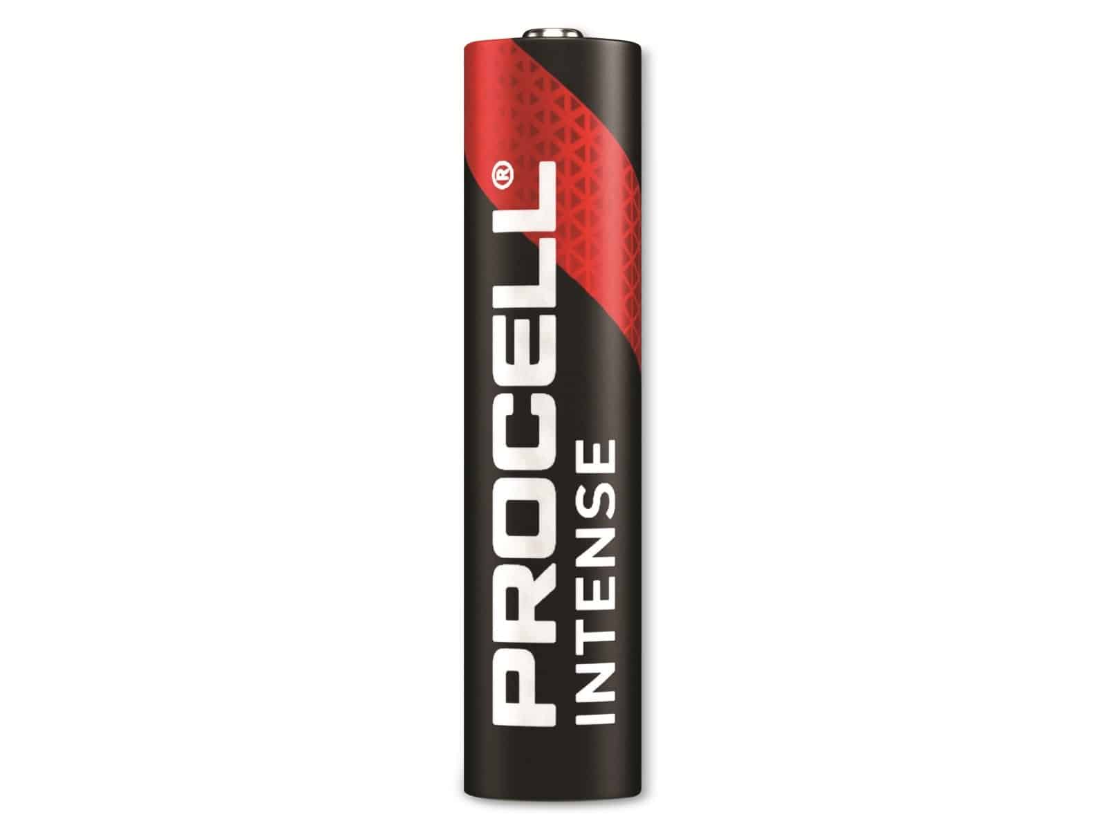 DURACELL Alkaline-Micro-Batterie LR03, 1.5V, Procell Intense, 10 Stück