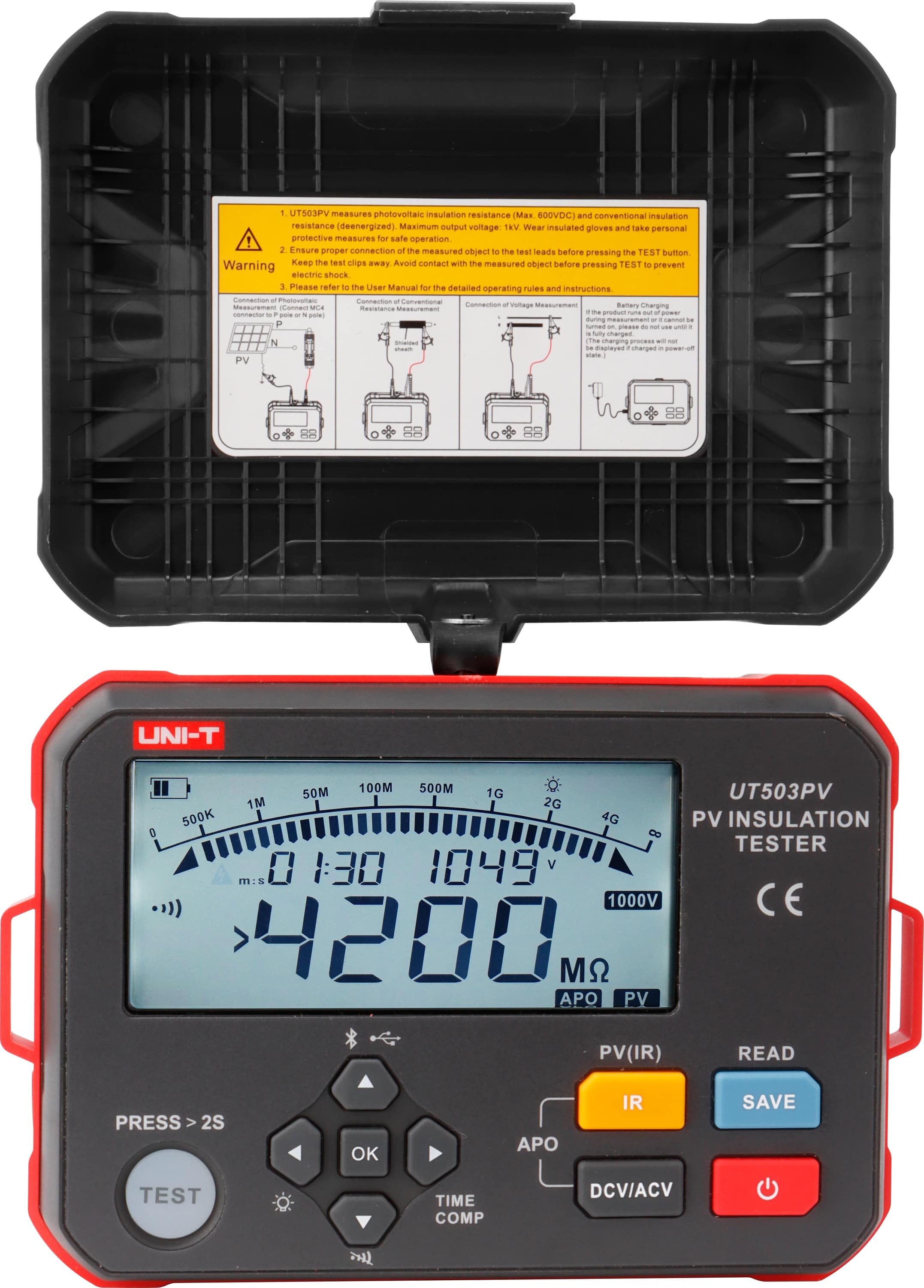 UNI-T PV-Isolationswiderstandstester UT503PV