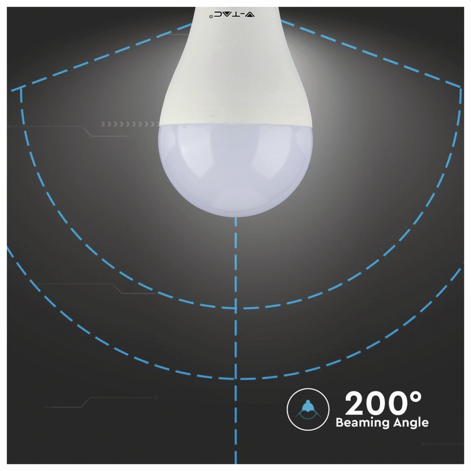 V-TAC LED-Lampe VT 217 (162), E27, EEK: F, 17 W, 1521 lm, 3000 K