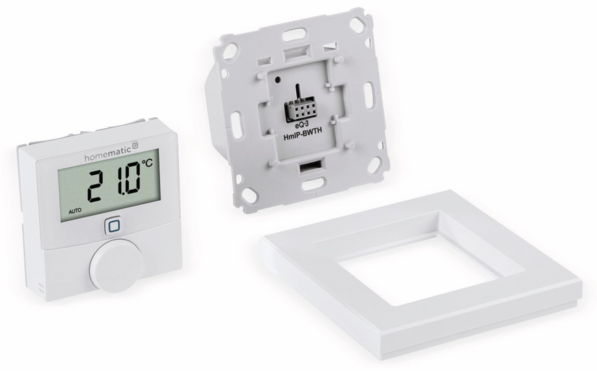 HOMEMATIC IP Smart Home 150628A0, Wandthermostat mit Schaltausgang für Markenschalter