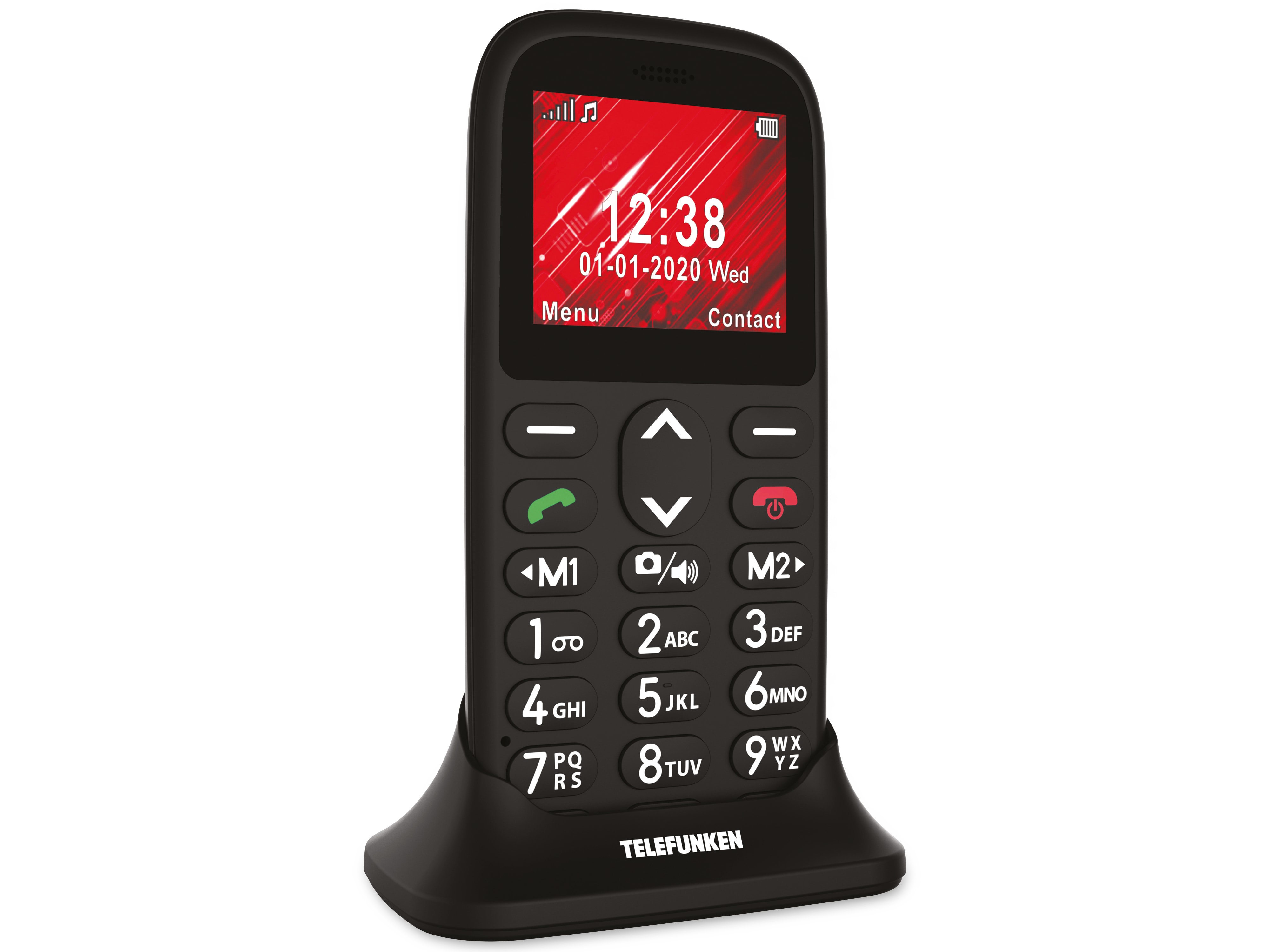 Telefunken Handy S410, schwarz