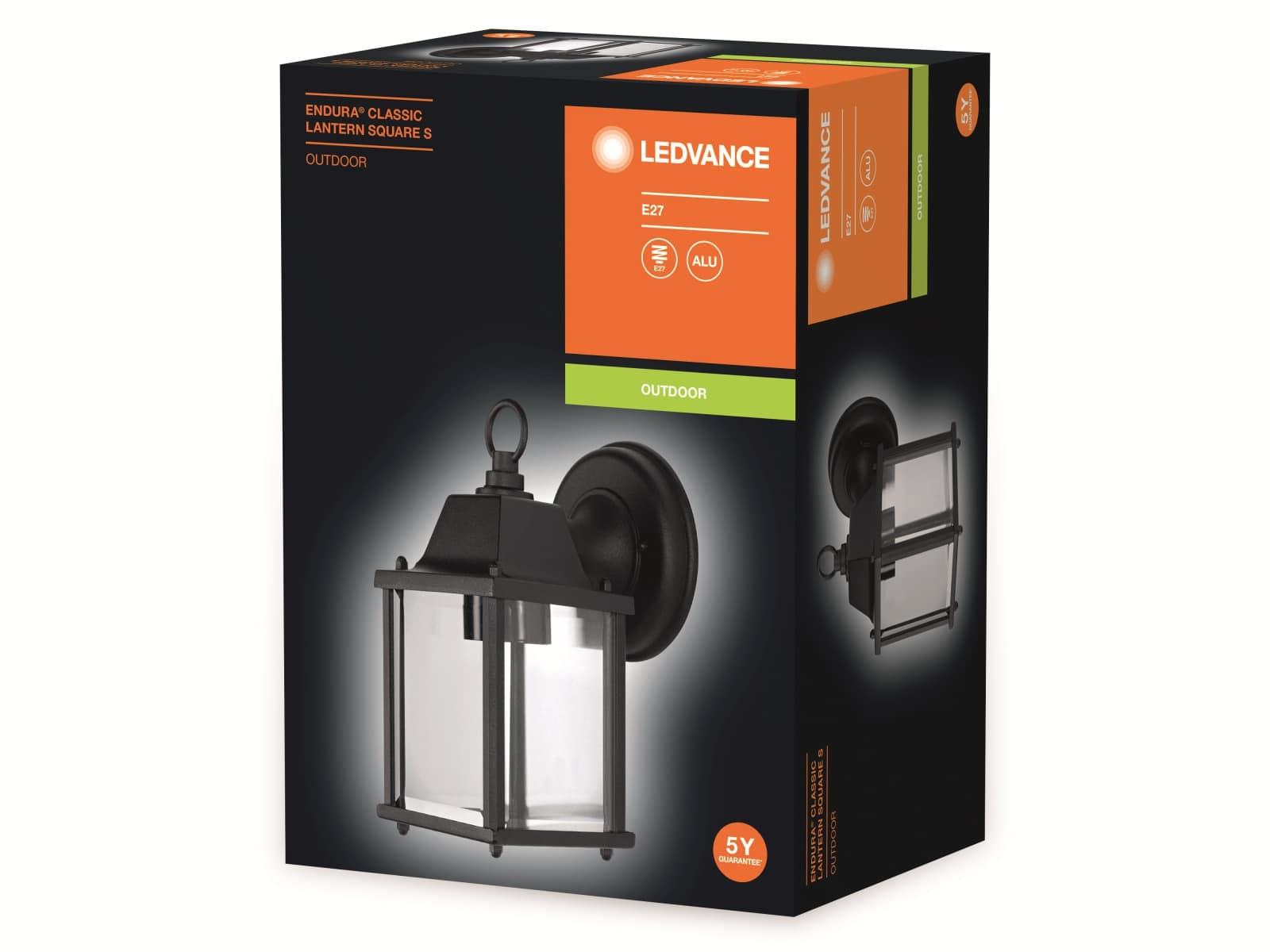 LEDVANCE Außenwandleuchte Endura Classic Lantern Square S