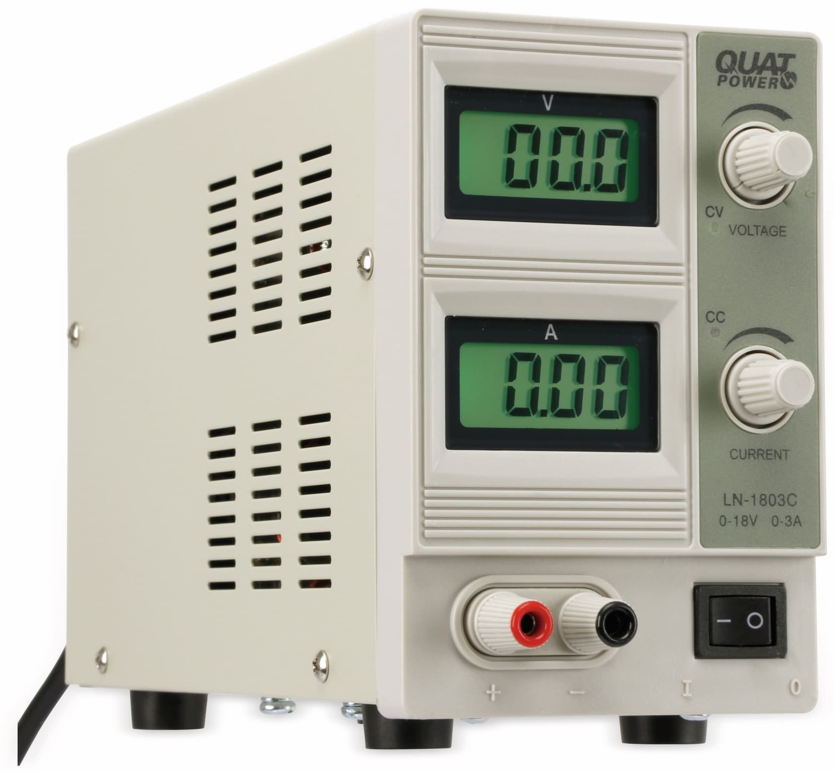 QuatPower Netzgerät LN-1803C, 0...18V-, 0...3A, LCD, B-Ware