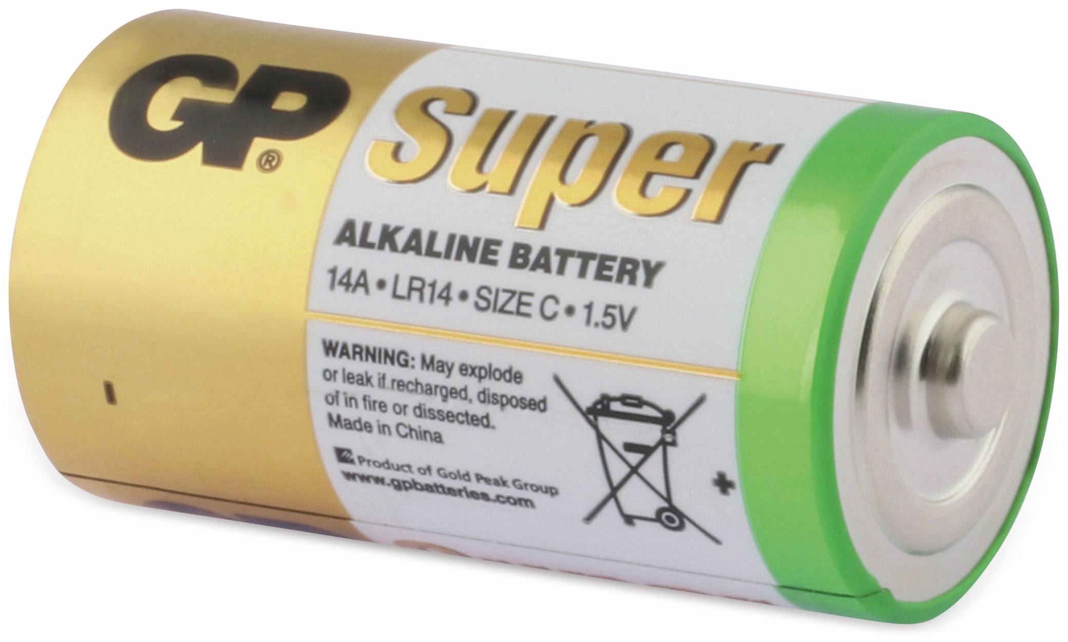 GP Baby-Batterie-Set SUPER Alkaline 2 Stück