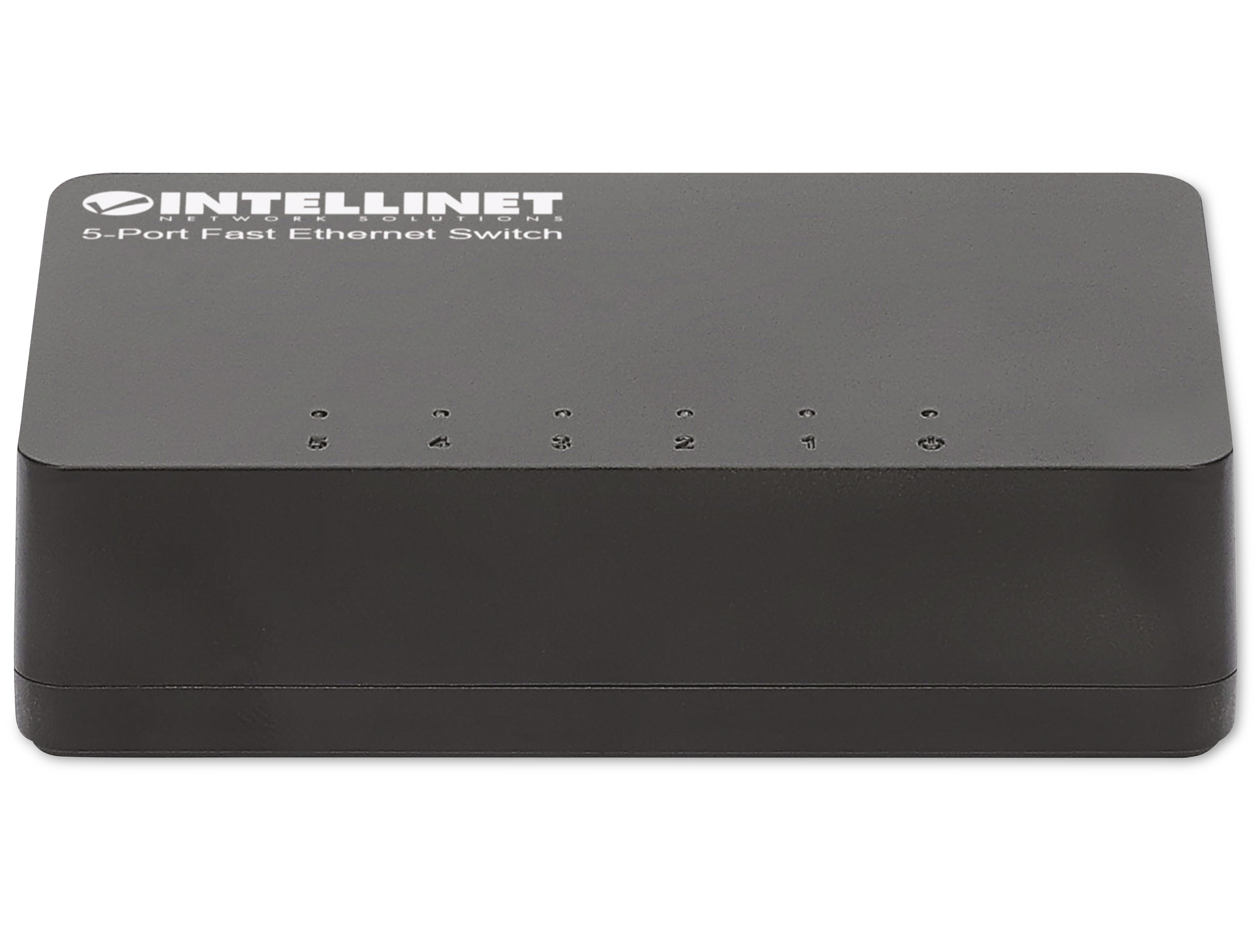 INTELLINET Ethernet Switch 561723 5-Port, schwarz