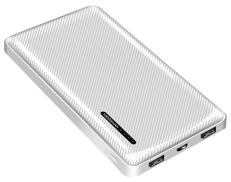 LOGILINK Powerbank PA0257W, weiß, 10.000 mAh