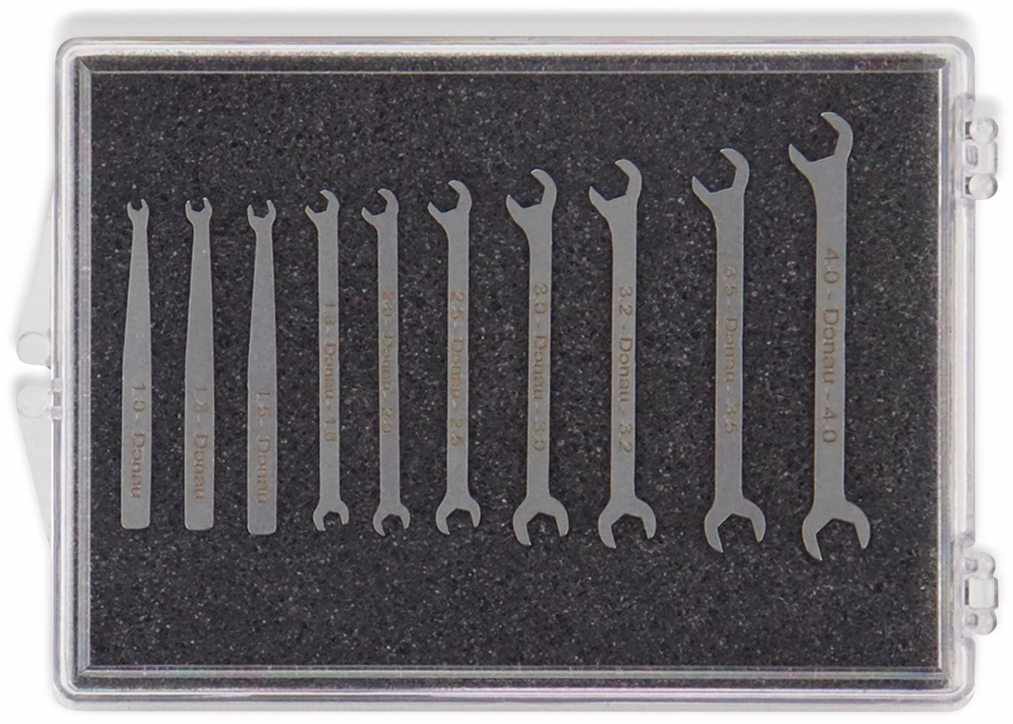 DONAU ELEKTRONIK Micro-Maulschlüsselsatz 980-SET, 1-4mm