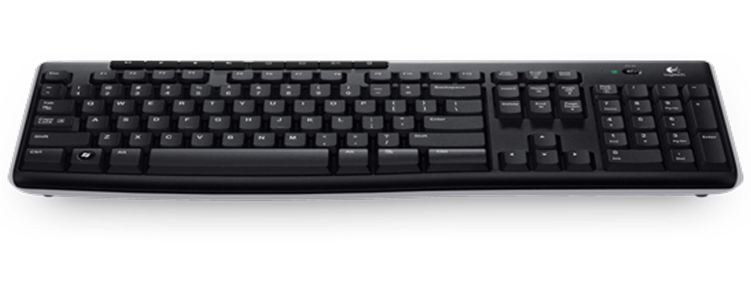 LOGITECH Funk-Tastatur K270, Unifying, schwarz