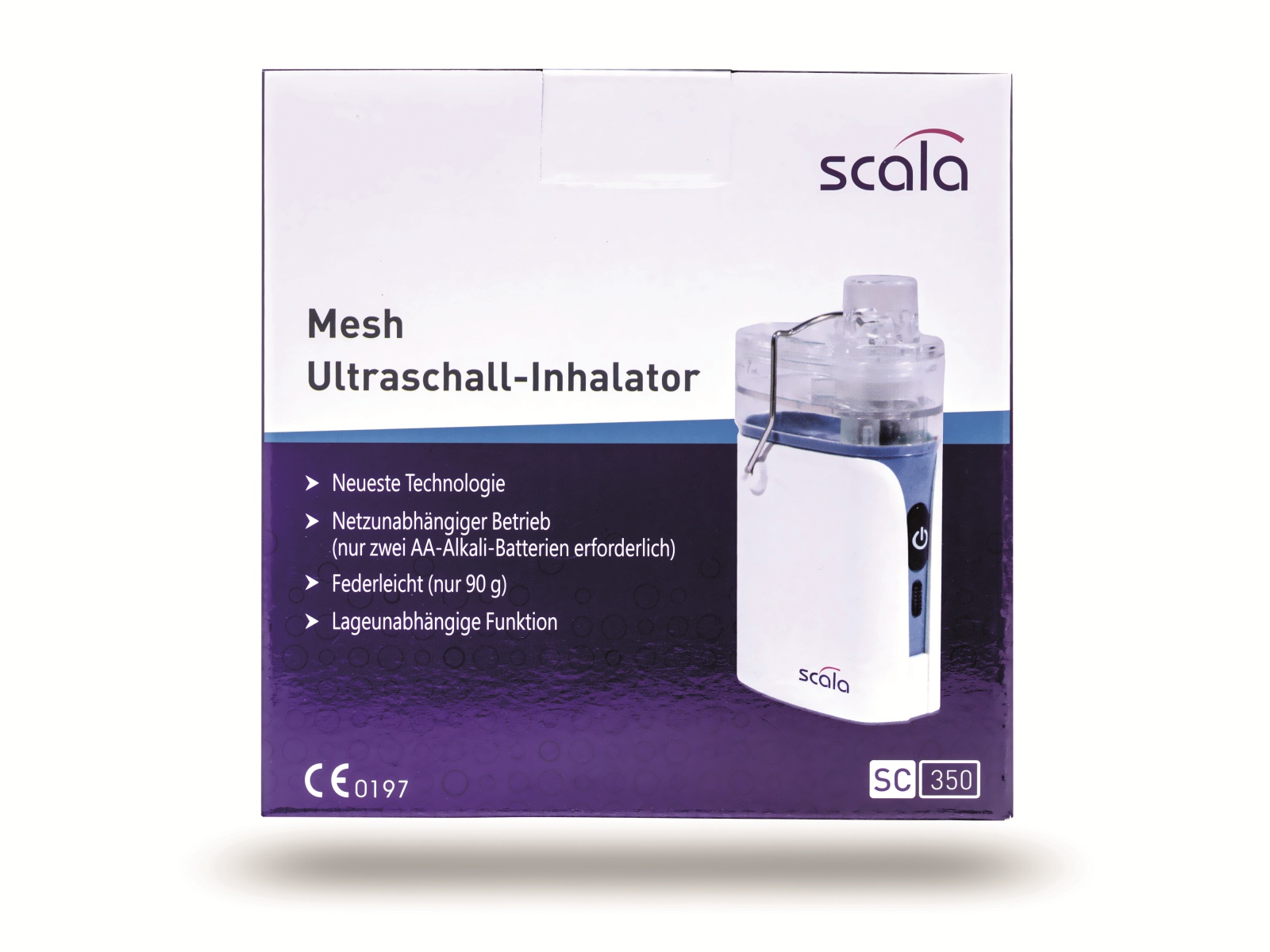 SCALA Mesh Ultraschall-Inhalator SC 350
