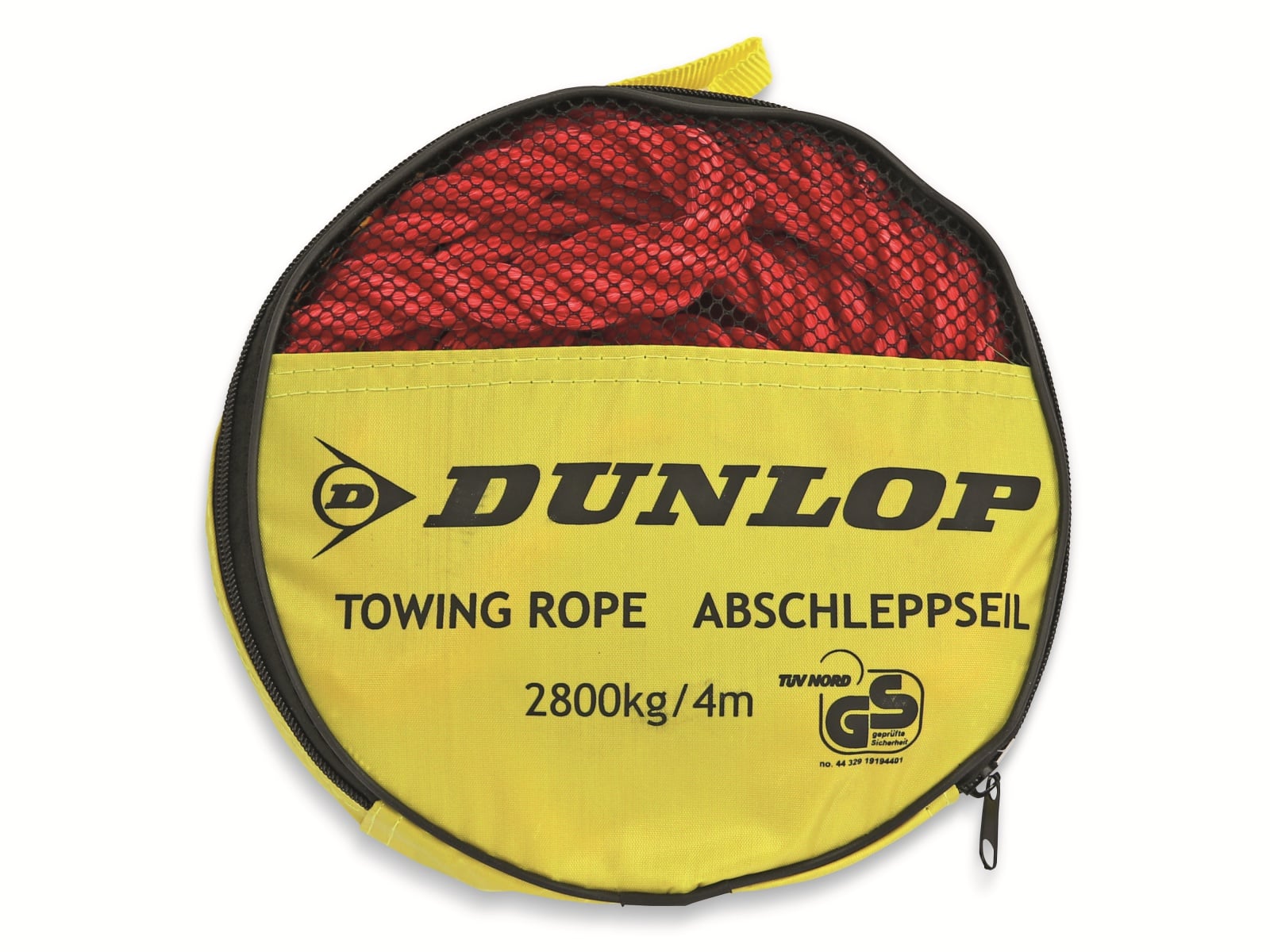 DUNLOP Abschleppseil, 4 m, 2800 kg