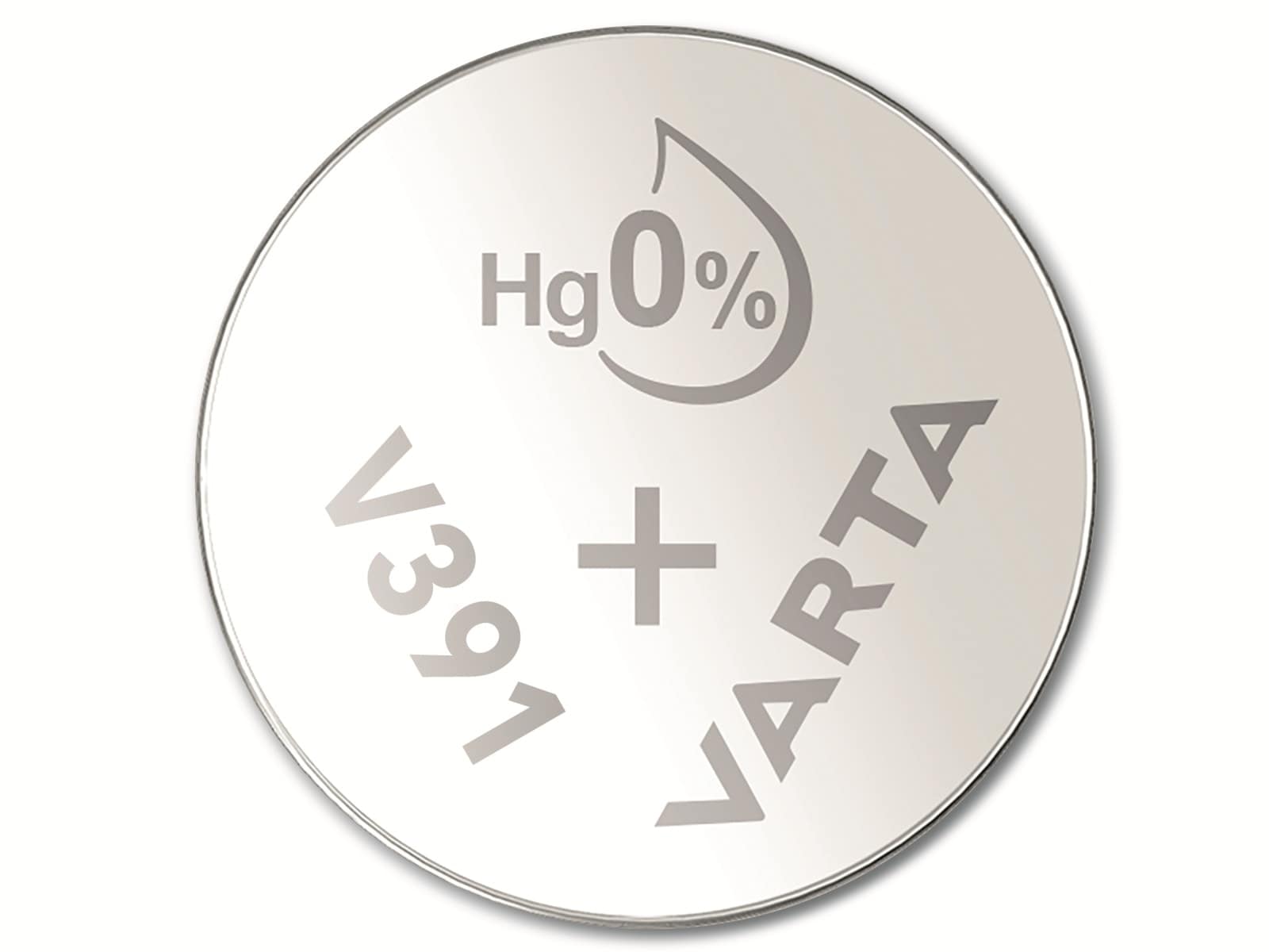 VARTA Knopfzelle Silver Oxide, 391 SR55, 1.55V, 10 Stück