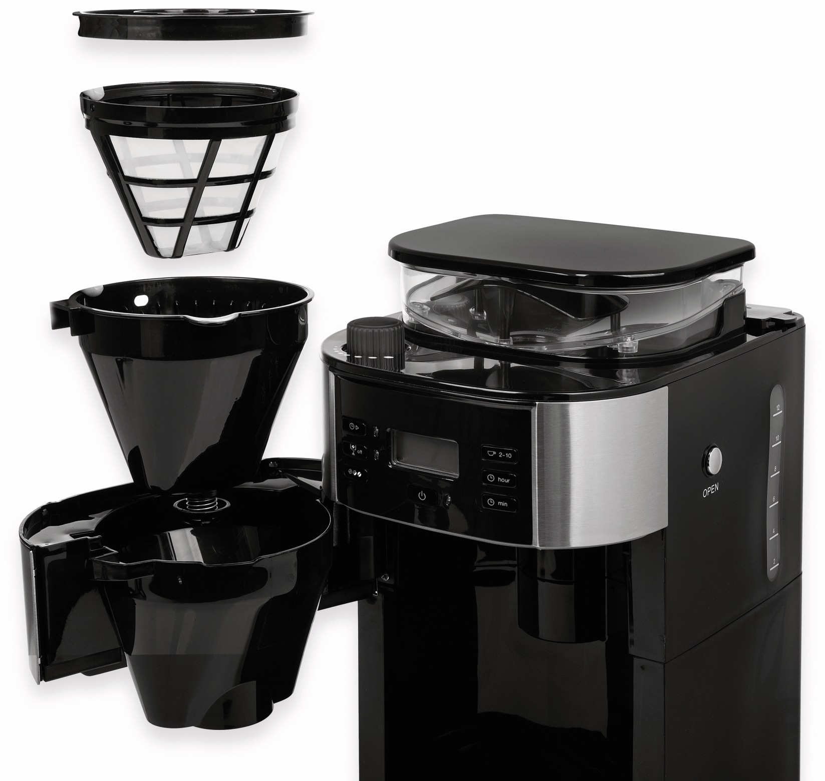 PRINCESS Kaffeemaschine Roma, 1,5 L, 1050 W