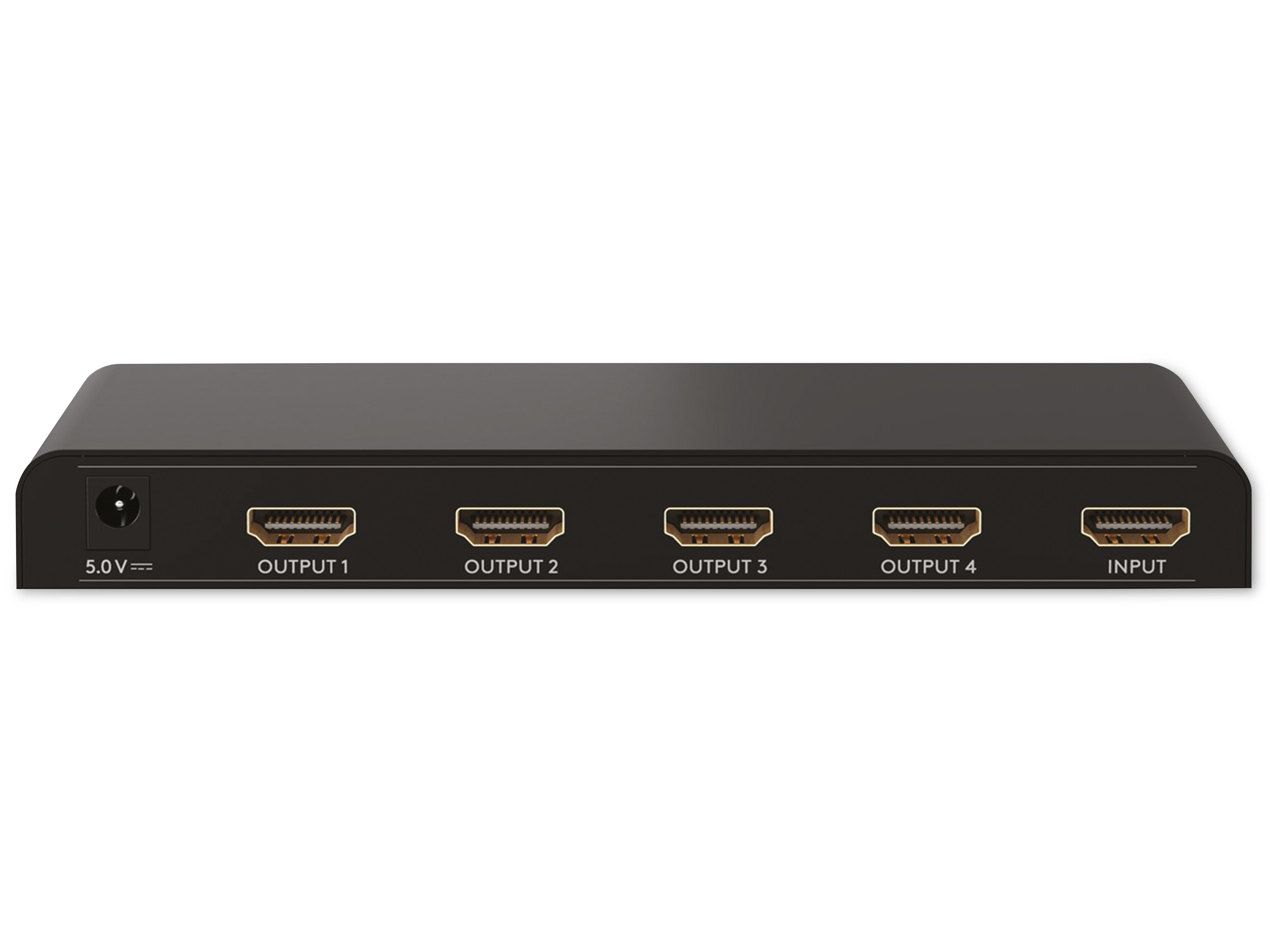 GOOBAY HDMI-Splitter 1 auf 4, 4K, 30 Hz