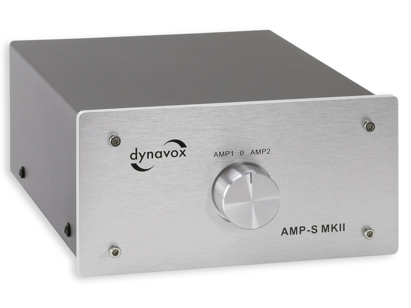DYNAVOX Verstärker/Boxen-Umschalter AMP-S MKll, silber