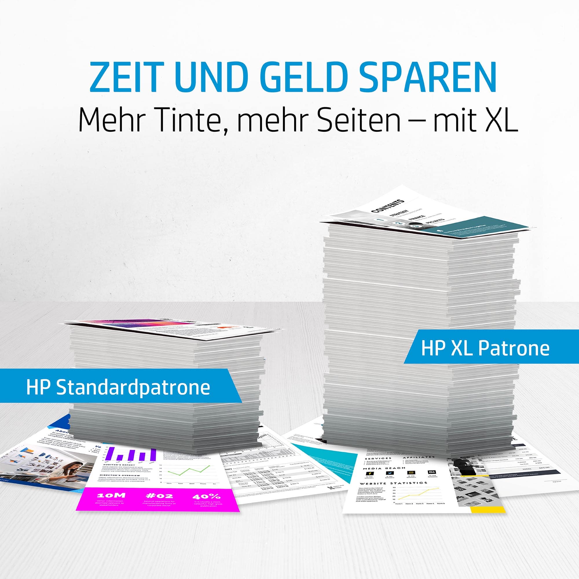 HP Tintenpatrone 302 XL, cyan, magenta, yellow