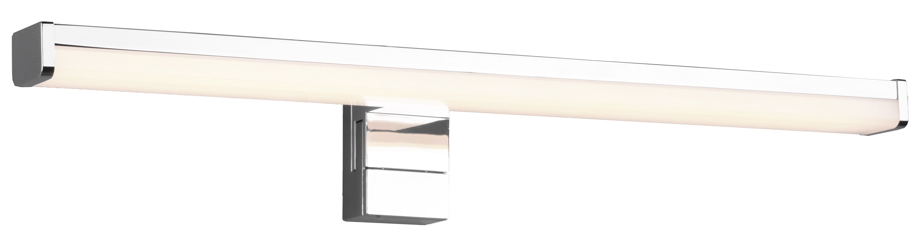 TRIO LED-Wandleuchte Lino 284114006, chromfarbig, 7,4W, 900 lm, 3000 K