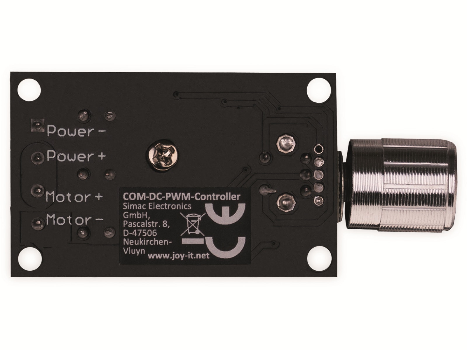 JOY-IT Steuermodul, COM-DC-PWM-Ctrl, 6-28V DC, 3A, 32x70x15